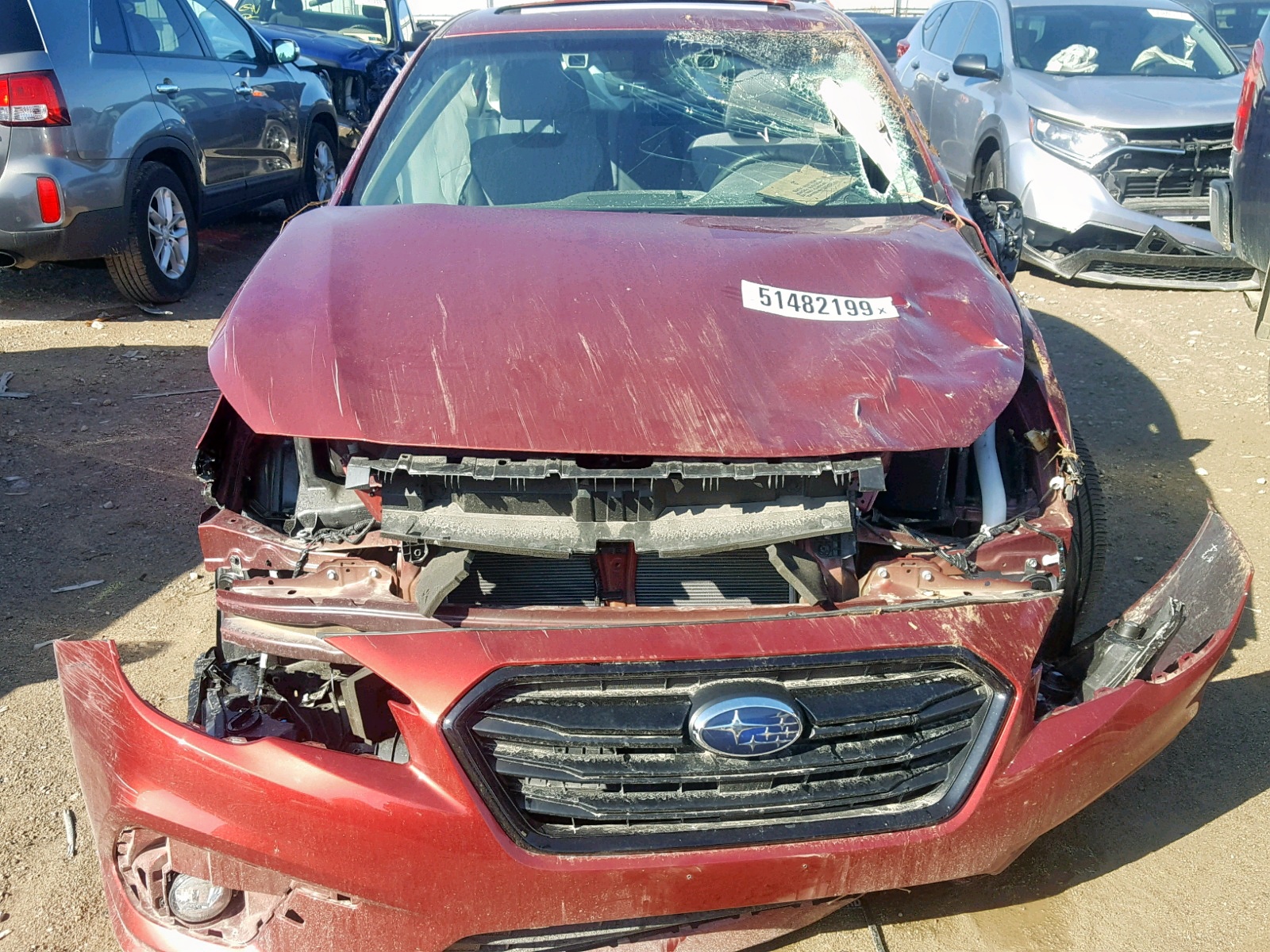 Photo 9 from auction – 2019 SUBARU LEGACY SPO with VIN 4S3BNAS65K3004855
