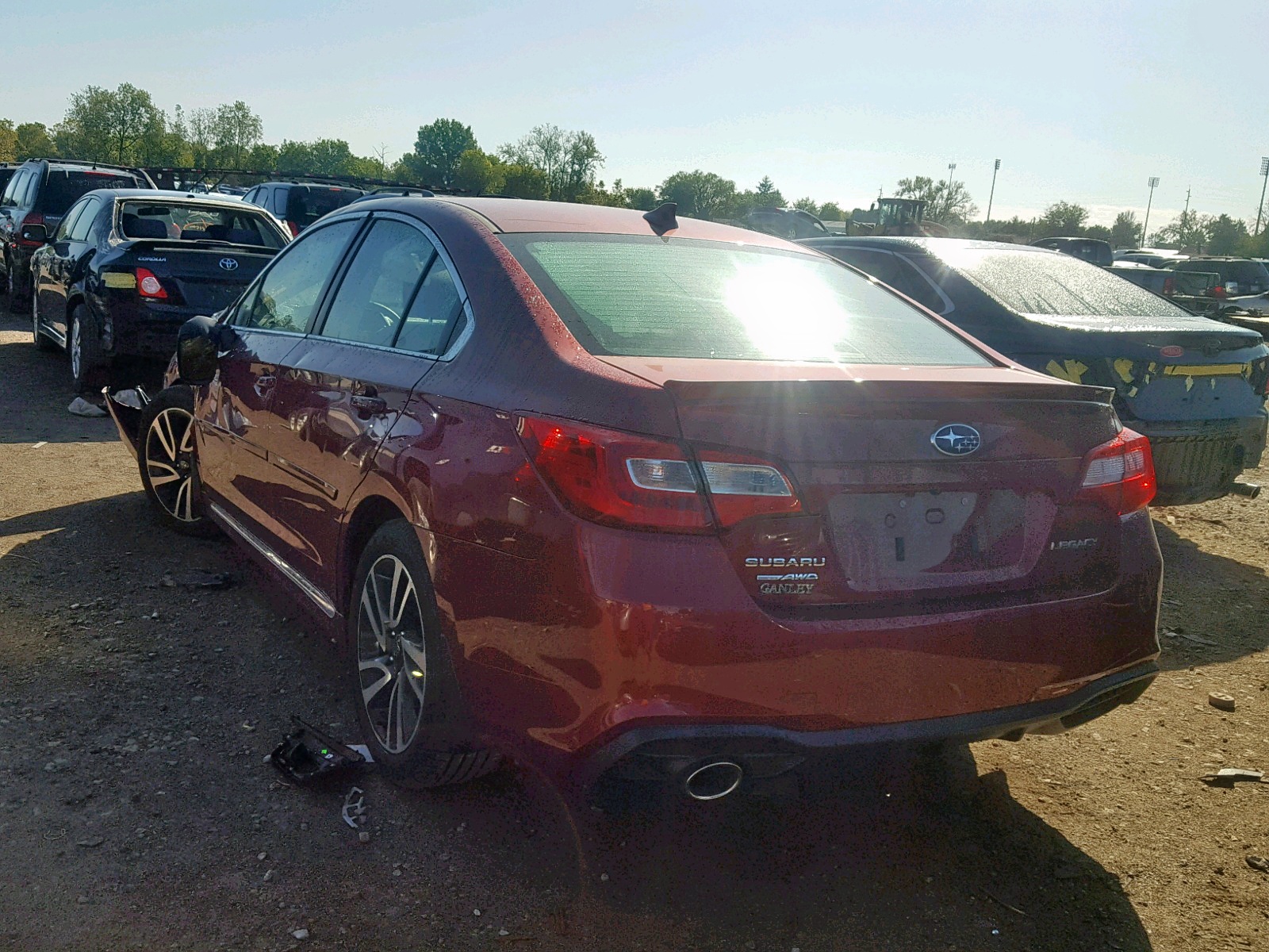 Photo 3 from auction – 2019 SUBARU LEGACY SPO with VIN 4S3BNAS65K3004855