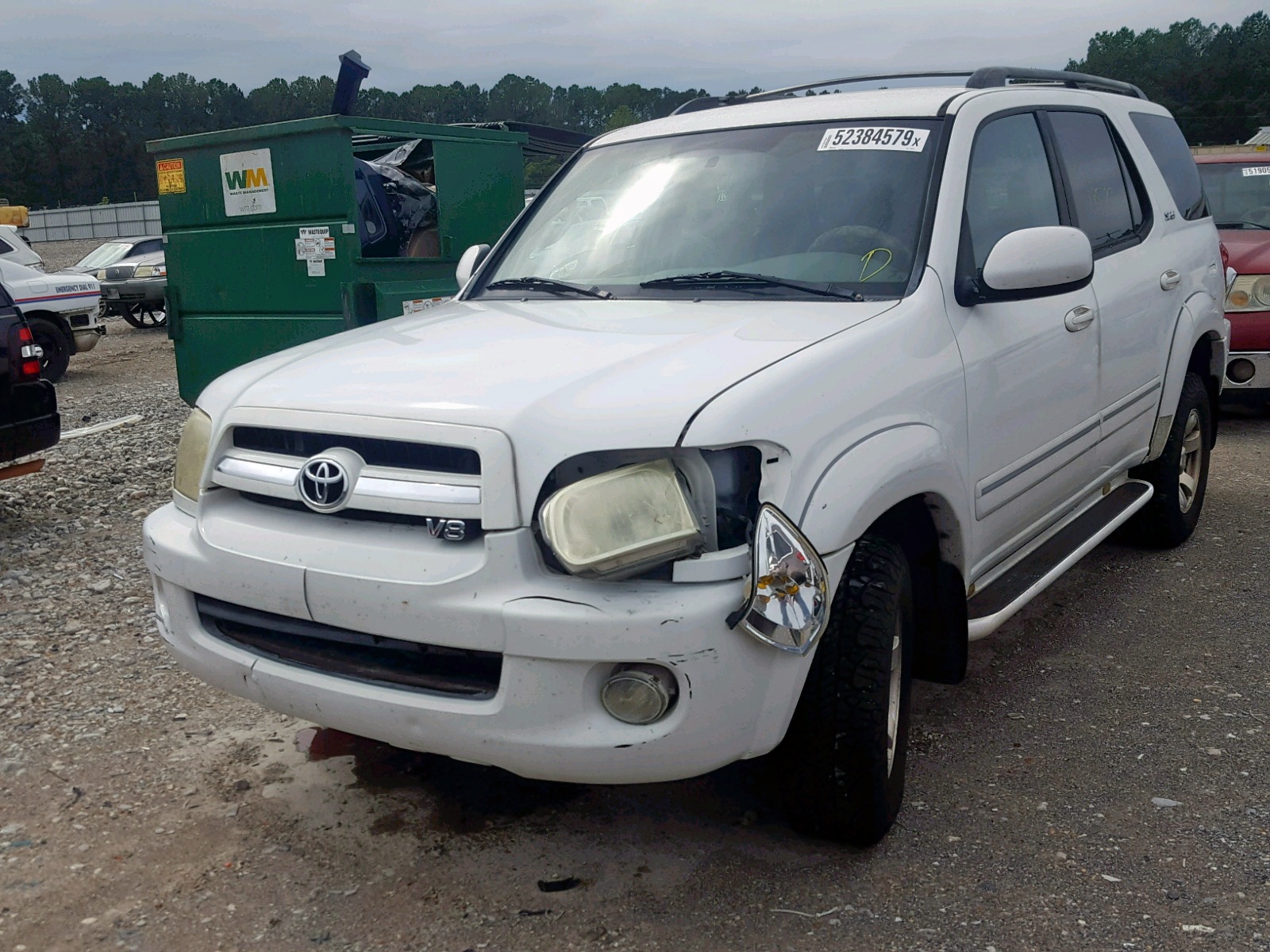 Photo 2 from auction – 2006 TOYOTA SEQUOIA SR with VIN 5TDZT34A46S265514