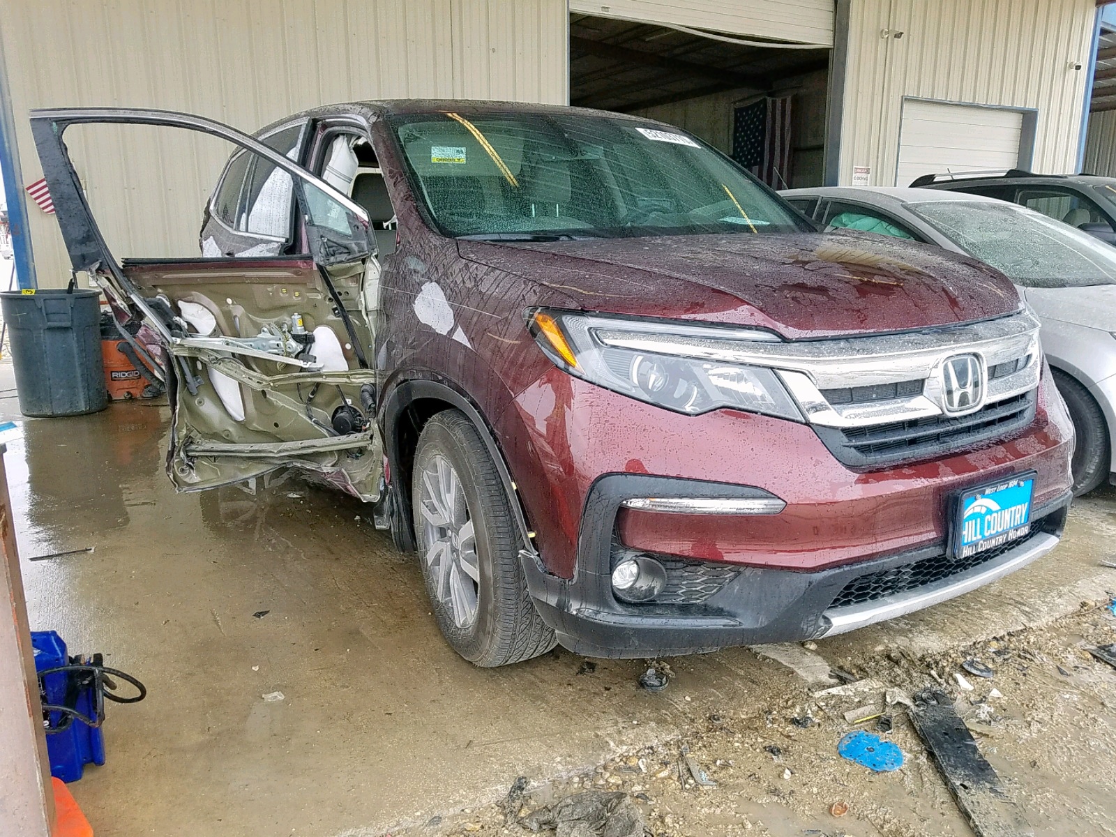 Photo 1 from auction – 2019 HONDA PILOT EXL with VIN 5FNYF5H52KB026960