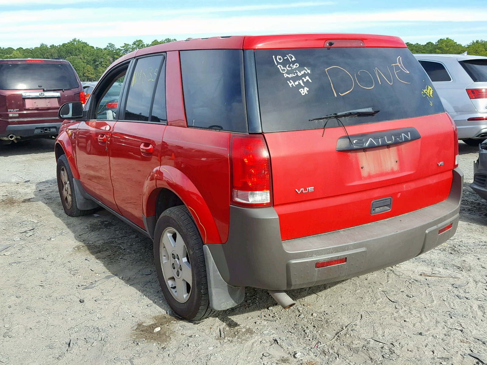 Photo 3 from auction – 2004 SATURN VUE with VIN 5GZCZ53434S889772