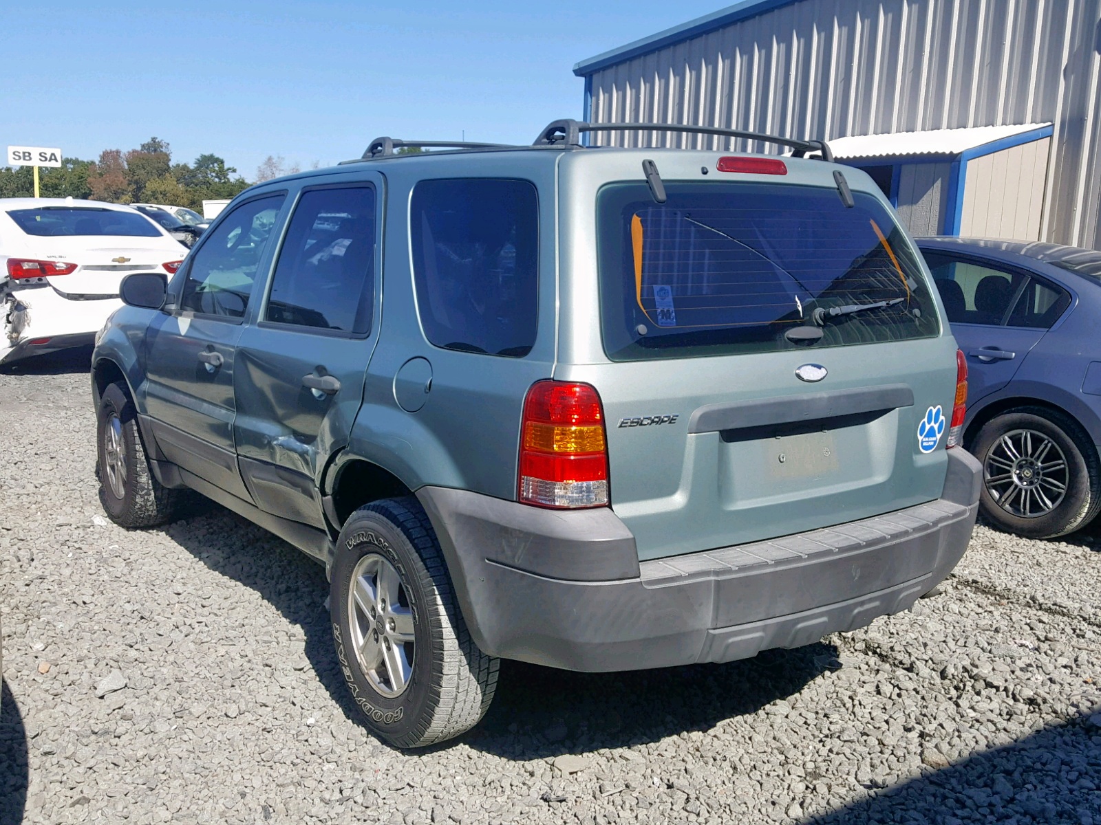 Photo 3 from auction – 2007 FORD ESCAPE XLS with VIN 1FMYU02Z17KA07407