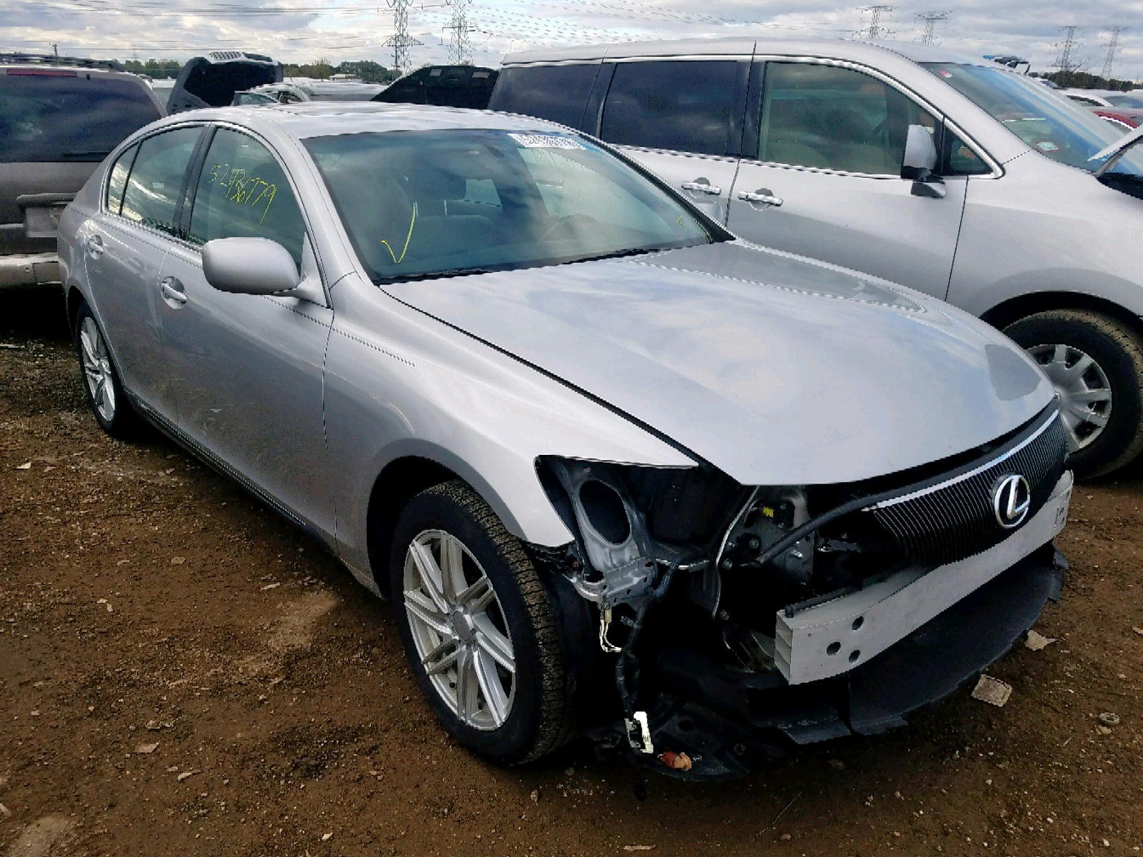 LEXUS GS 300 2006 with VIN JTHCH96S960019138 - Photo from auction