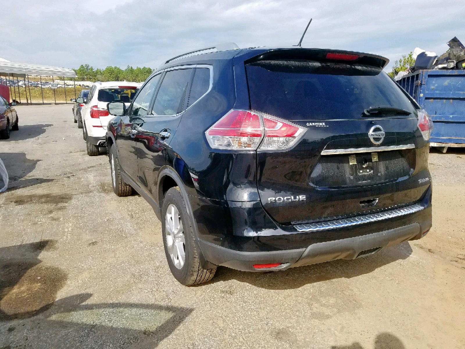 Photo 3 from auction – 2015 NISSAN ROGUE S with VIN KNMAT2MV4FP587378