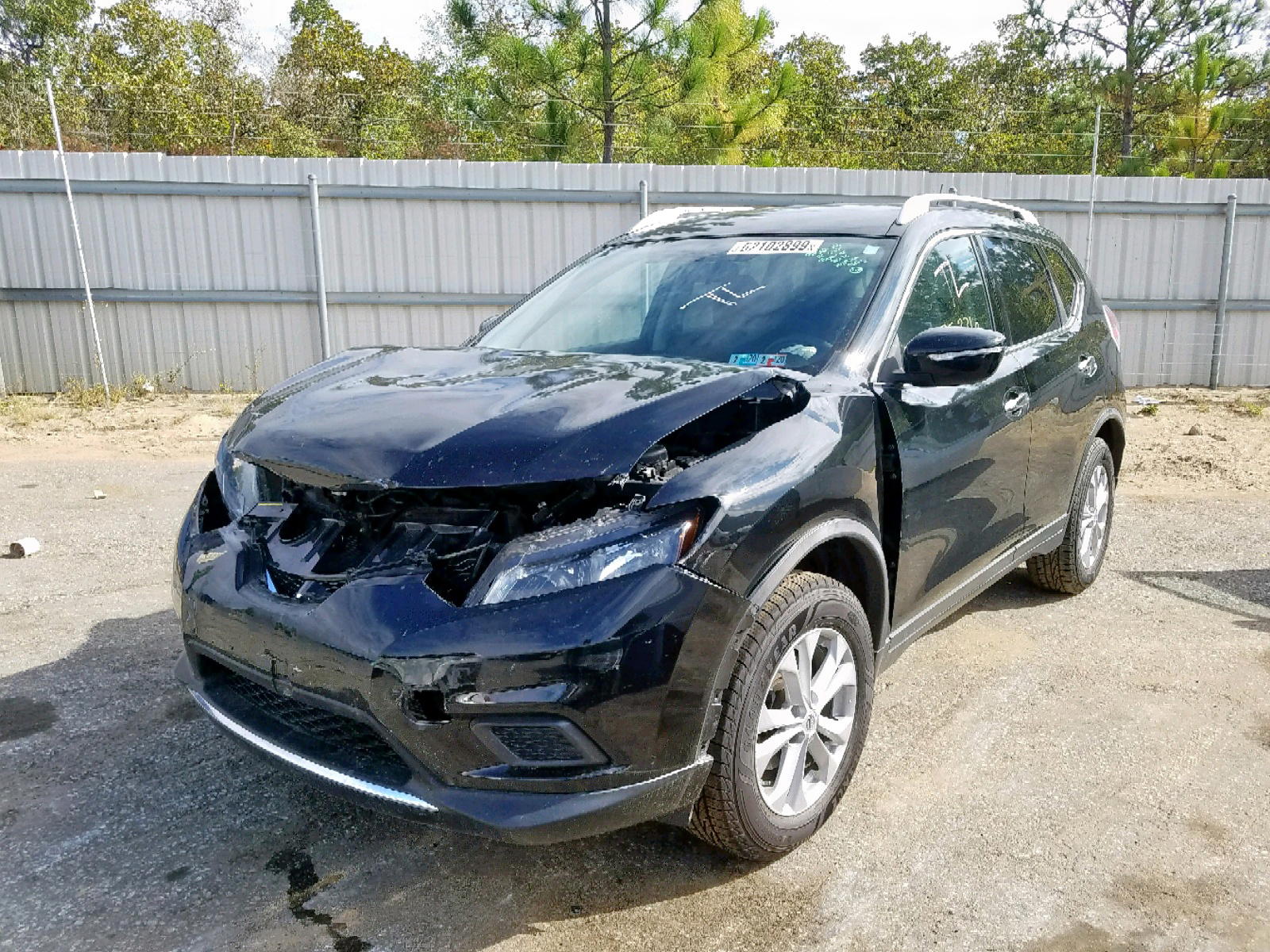 Photo 2 from auction – 2015 NISSAN ROGUE S with VIN KNMAT2MV4FP587378