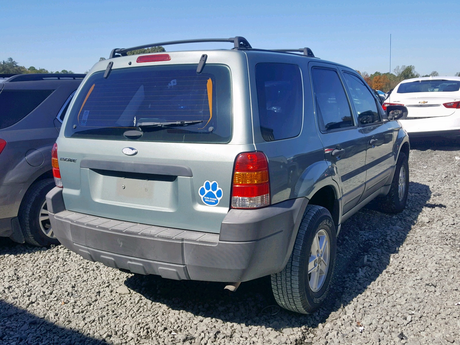 Photo 4 from auction – 2007 FORD ESCAPE XLS with VIN 1FMYU02Z17KA07407