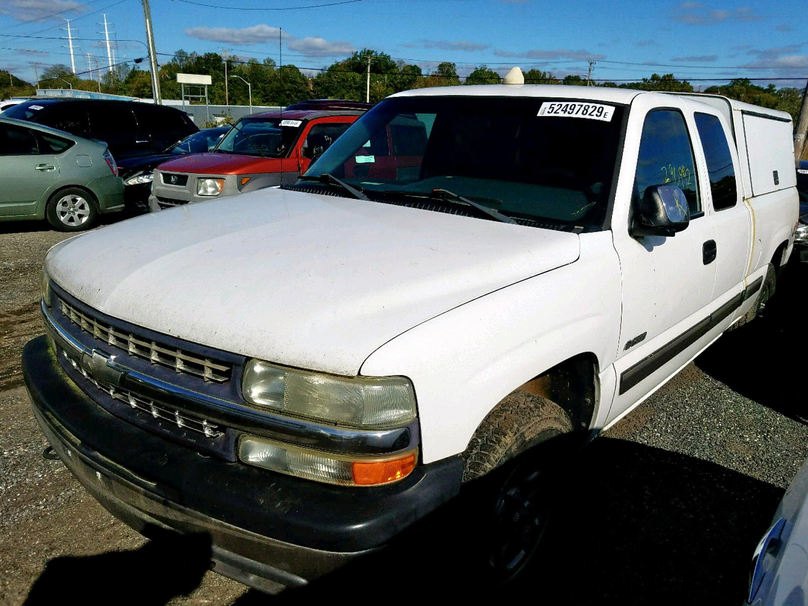 Photo 16 from auction – 2002 CHEVROLET SILVERADO with VIN 1GCEK19V12Z336730