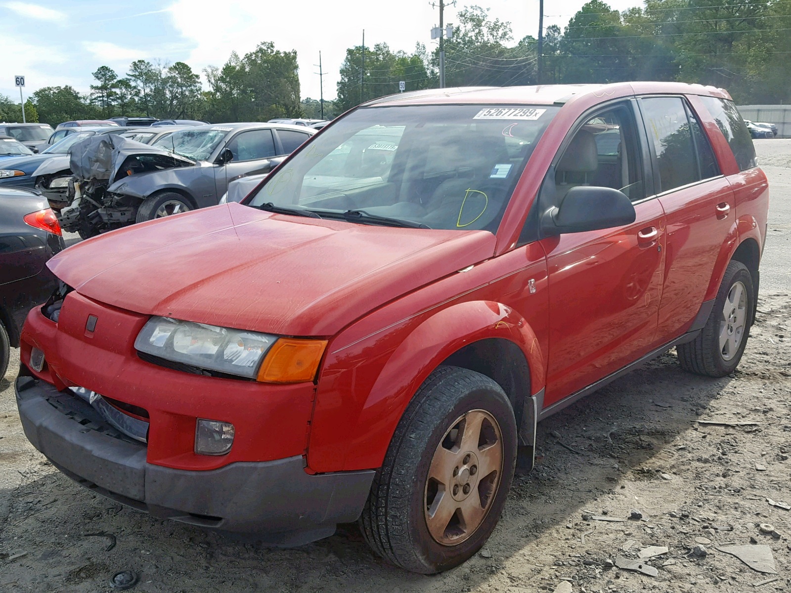 Photo 2 from auction – 2004 SATURN VUE with VIN 5GZCZ53434S889772