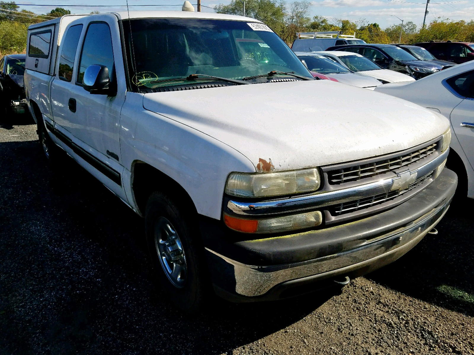 Photo 14 from auction – 2002 CHEVROLET SILVERADO with VIN 1GCEK19V12Z336730