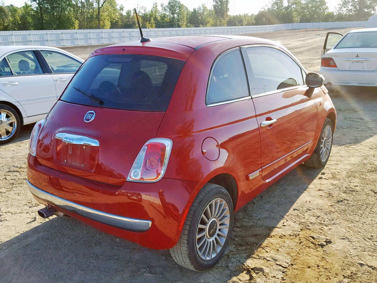 Photo 4 from auction – 2012 FIAT 500 LOUNGE with VIN 3C3CFFCR9CT385725