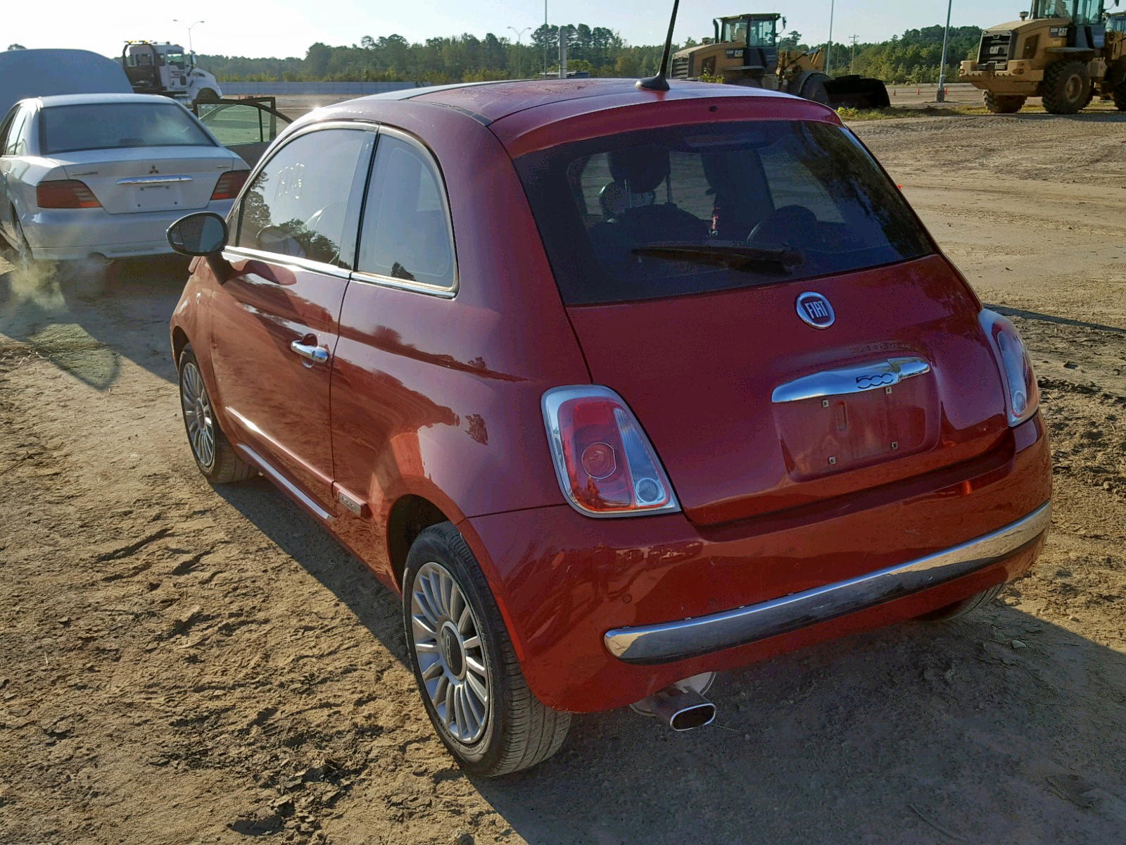 Photo 3 from auction – 2012 FIAT 500 LOUNGE with VIN 3C3CFFCR9CT385725