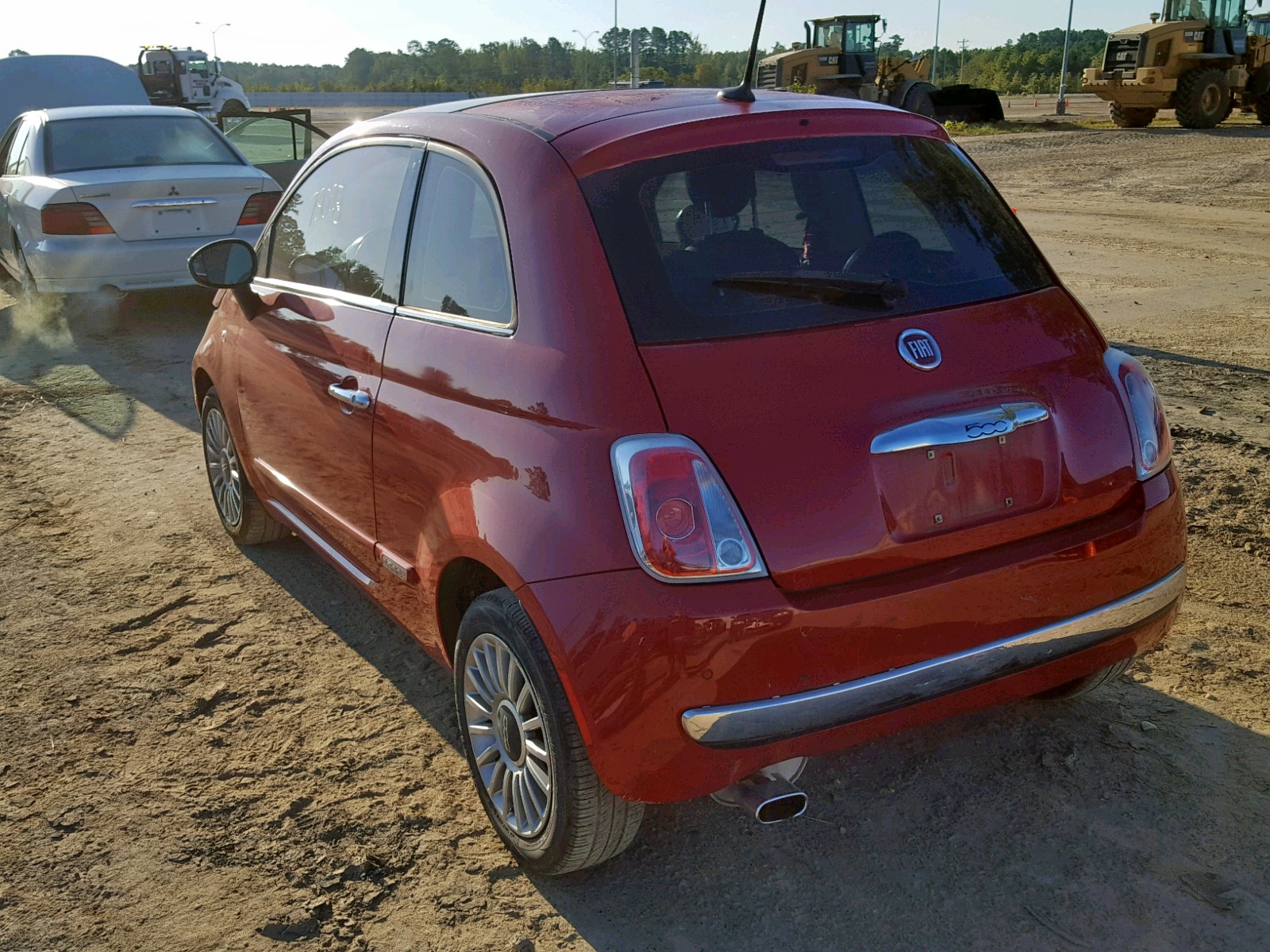 Фото 3 с аукциона – 2012 FIAT 500 LOUNGE с VIN 3C3CFFCR9CT385725