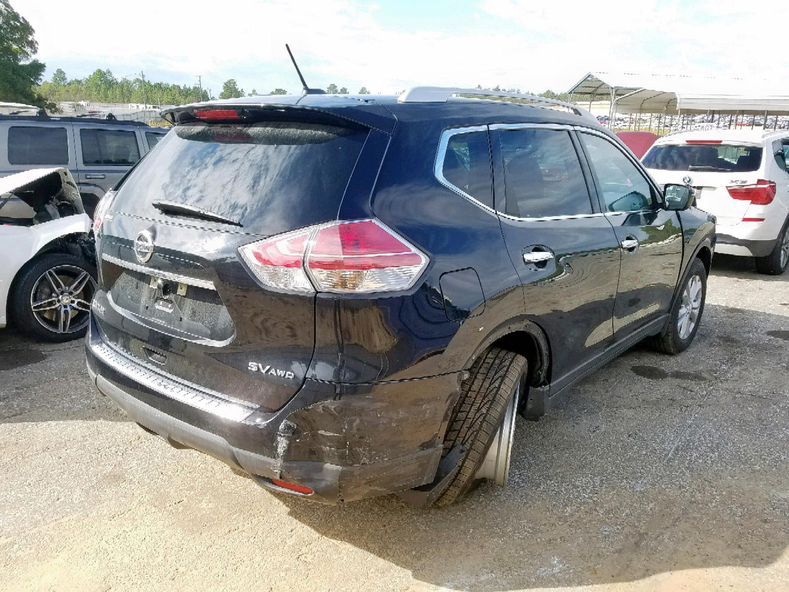 Photo 4 from auction – 2015 NISSAN ROGUE S with VIN KNMAT2MV4FP587378