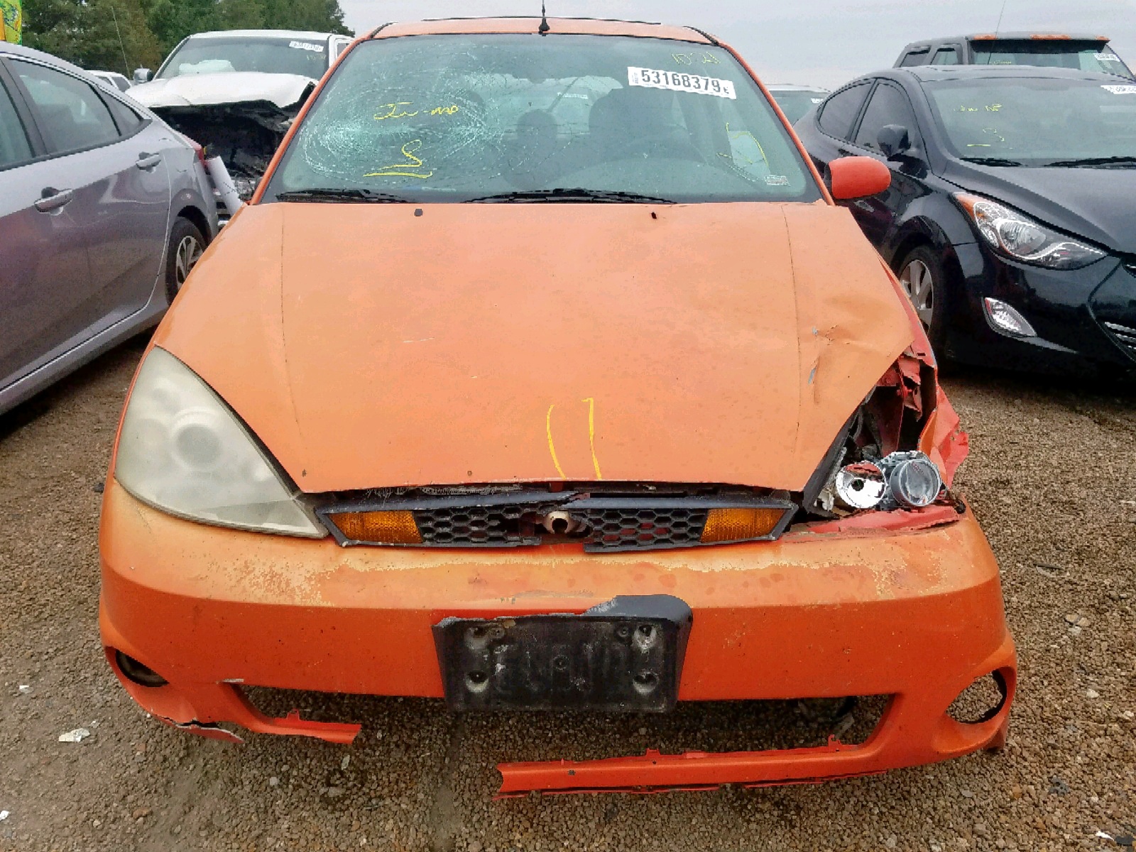 Photo 7 from auction – 2003 FORD FOCUS SVT with VIN 3FAHP39533R174332