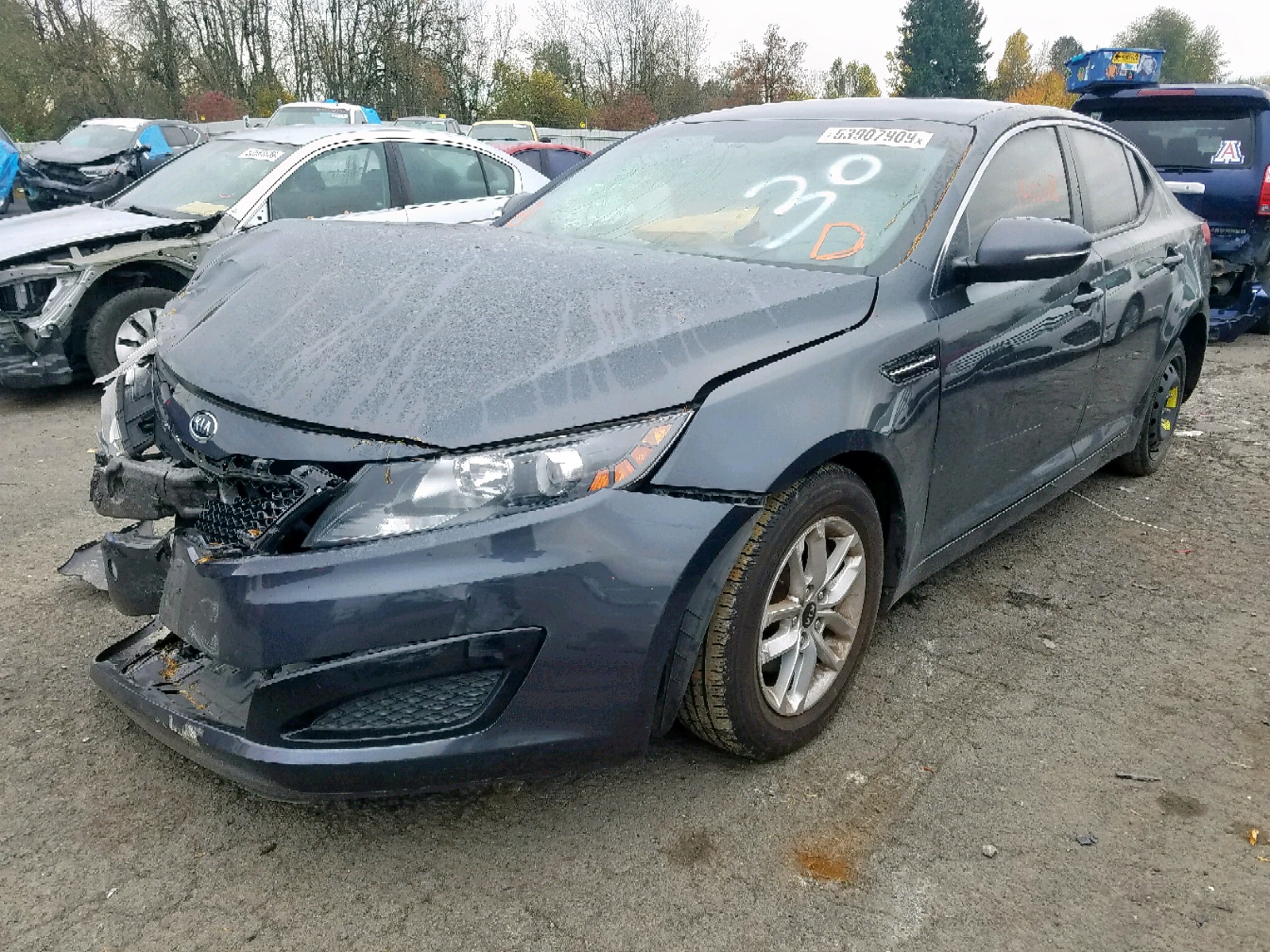 Foto 2 de la subasta – 2011 KIA OPTIMA LX con VIN KNAGM4A7XB5165711