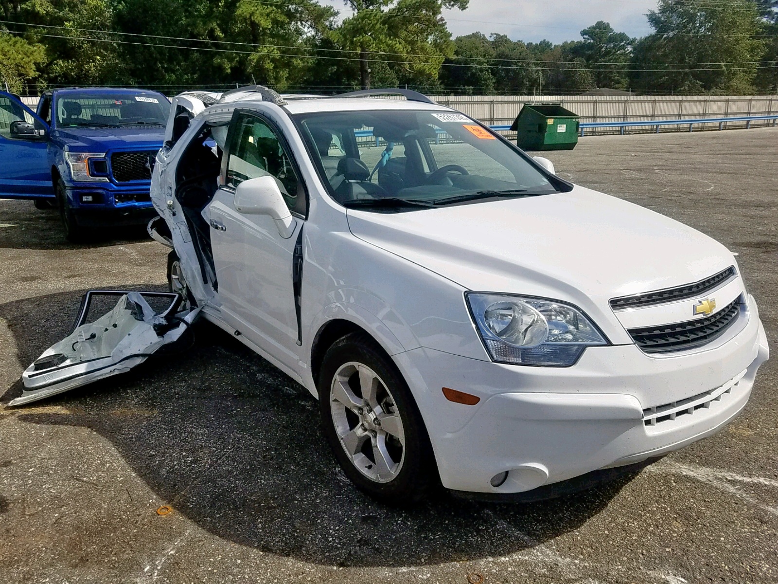 CHEVROLET CAPTIVA LT 2014 with VIN 3GNAL3EK1ES603814 - Photo from auction