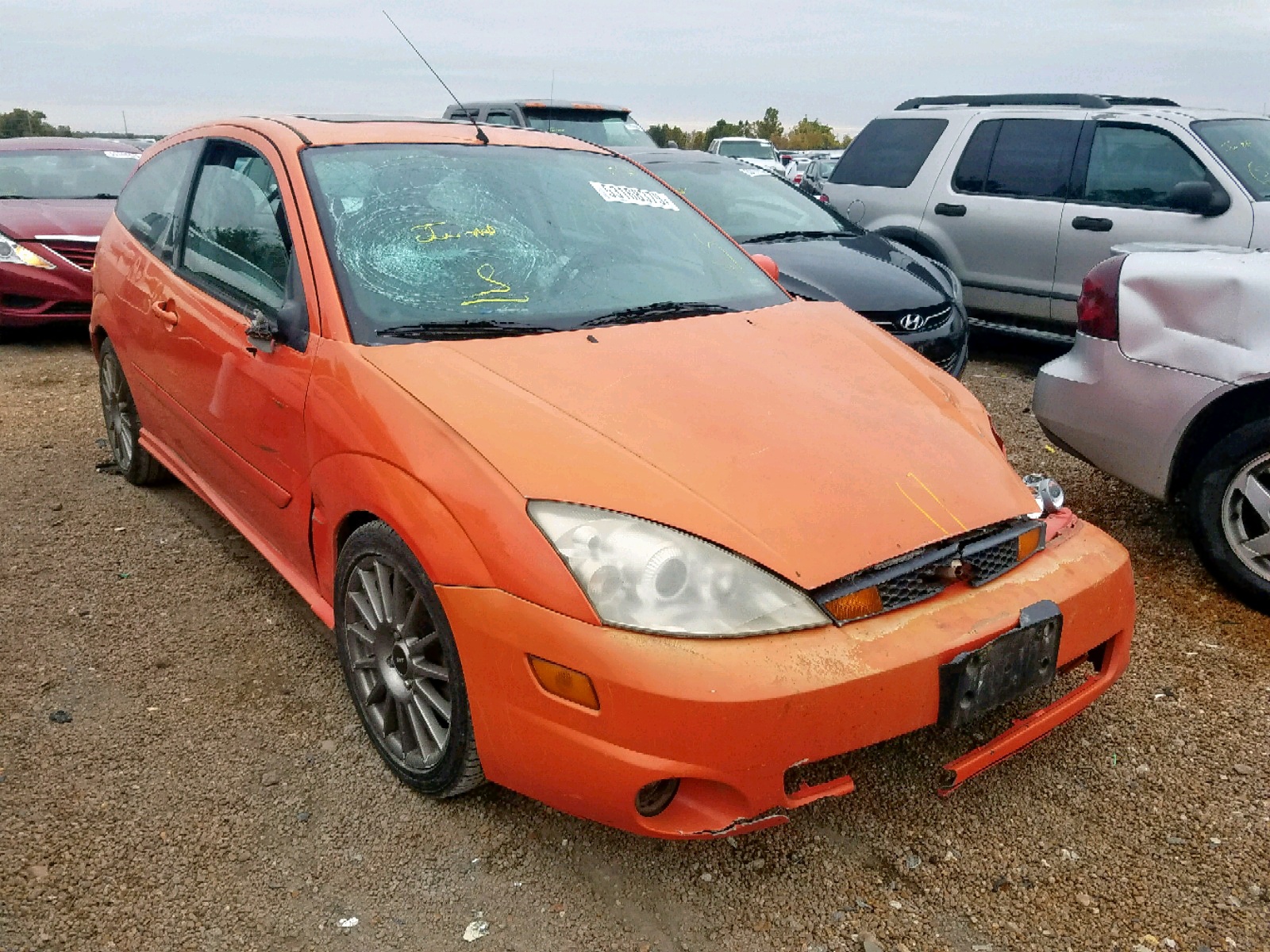 Photo 1 from auction – 2003 FORD FOCUS SVT with VIN 3FAHP39533R174332