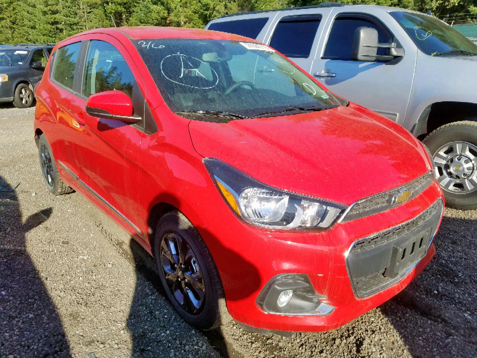 CHEVROLET SPARK 1LT 2018 with VIN KL8CD6SA3JC443388 - Photo from auction