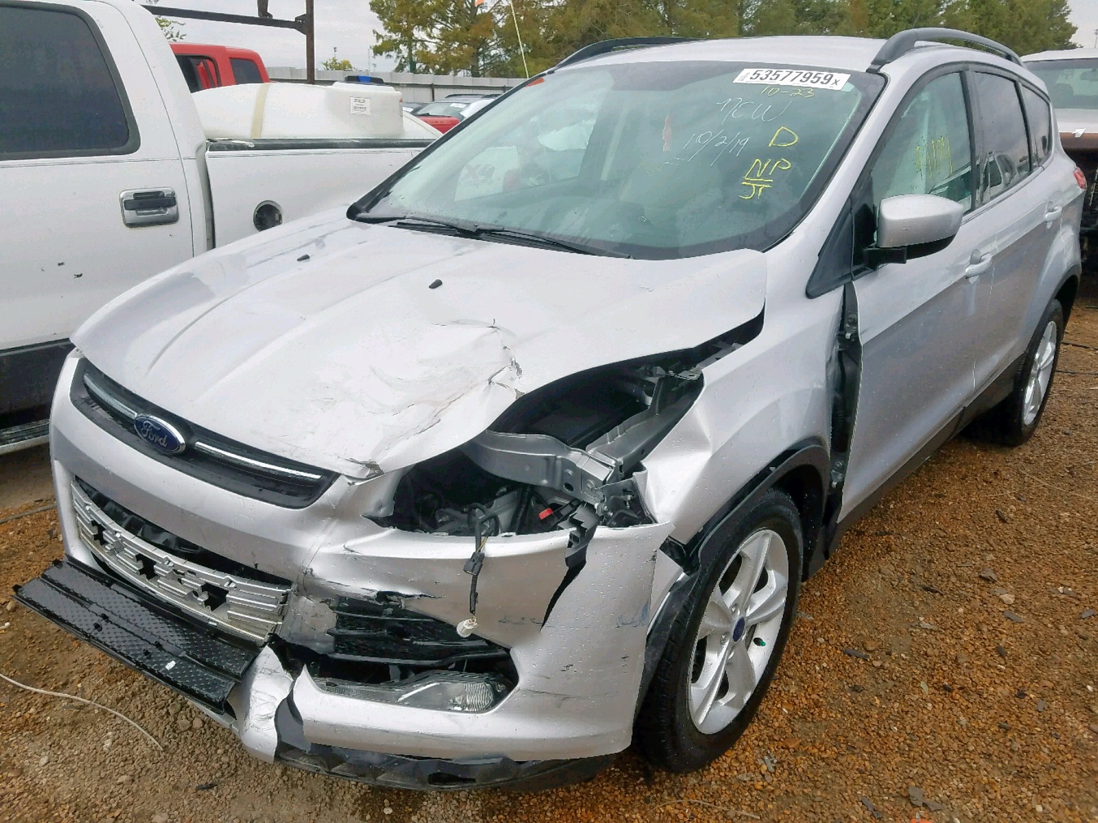 Photo 2 from auction – 2014 FORD ESCAPE SE with VIN 1FMCU0GX9EUB55484