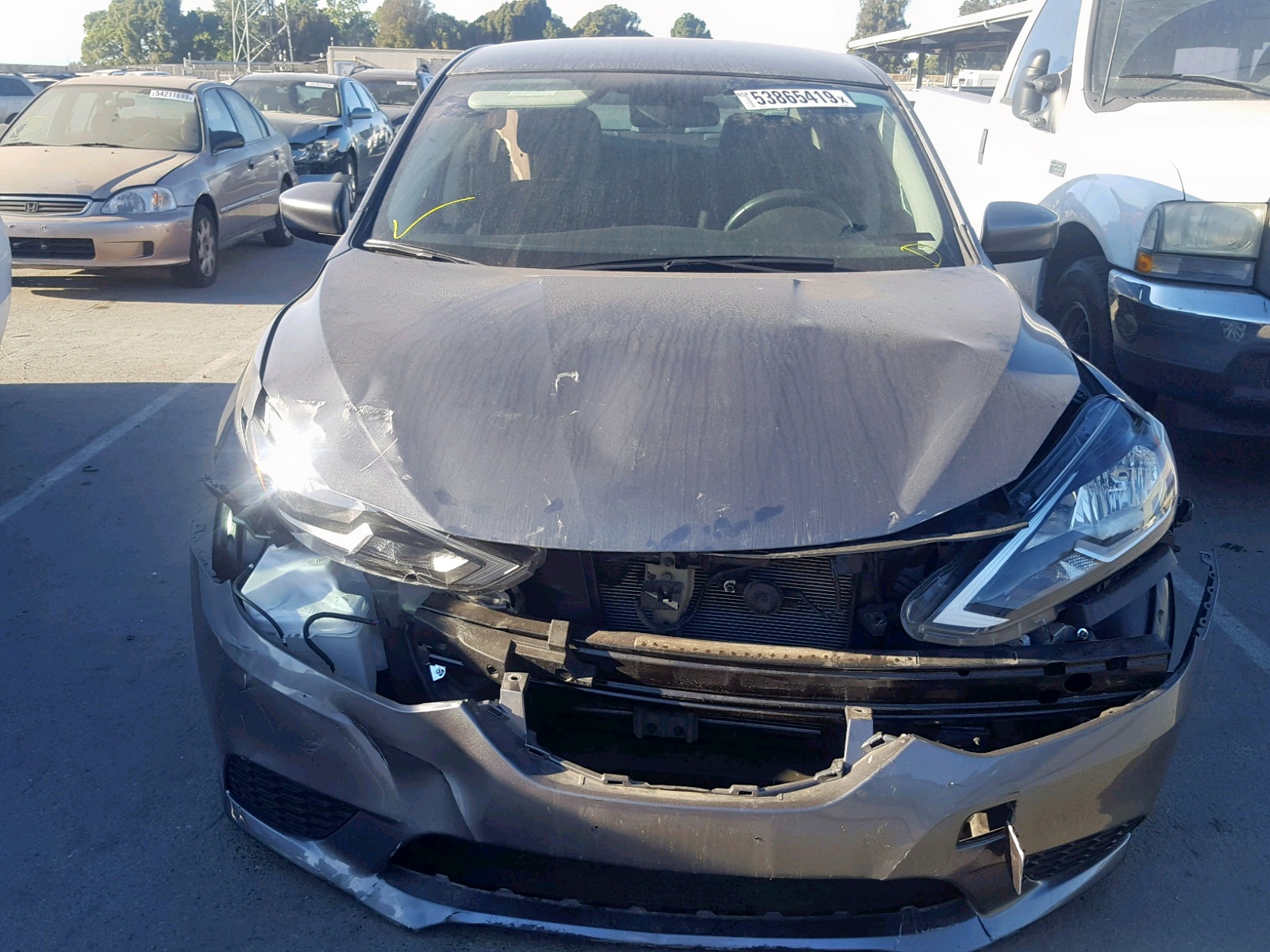 Photo 9 from auction – 2019 NISSAN SENTRA S with VIN 3N1AB7AP5KY302012