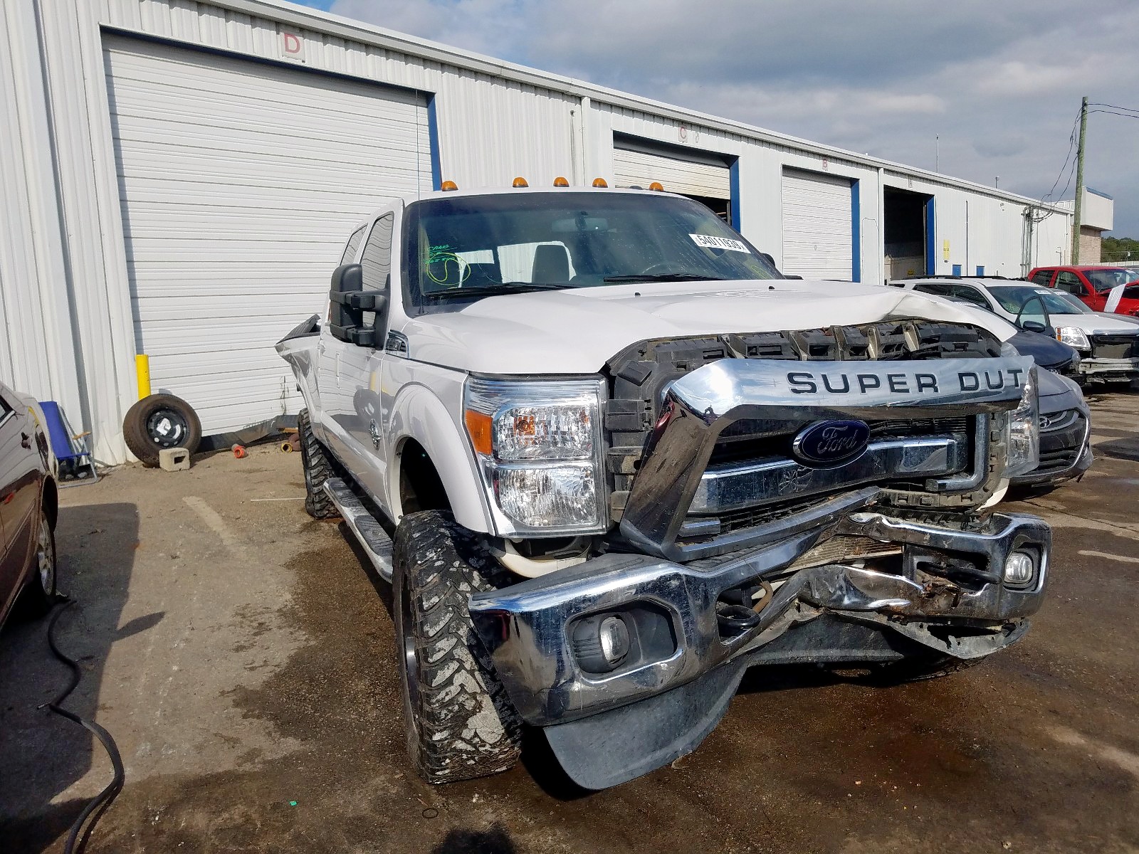 FORD F250 SUPER 2016 with VIN 1FT7W2BTXGEA19510 - Photo from auction
