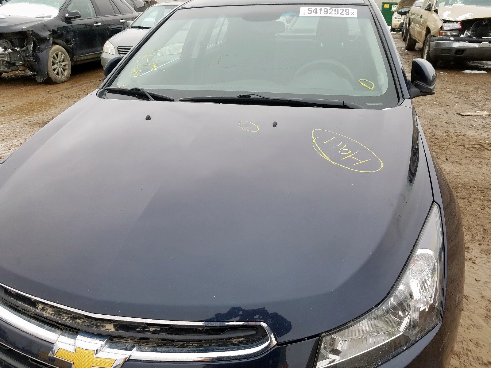 Photo 9 from auction – 2015 CHEVROLET CRUZE LT with VIN 1G1PC5SB6F7270943