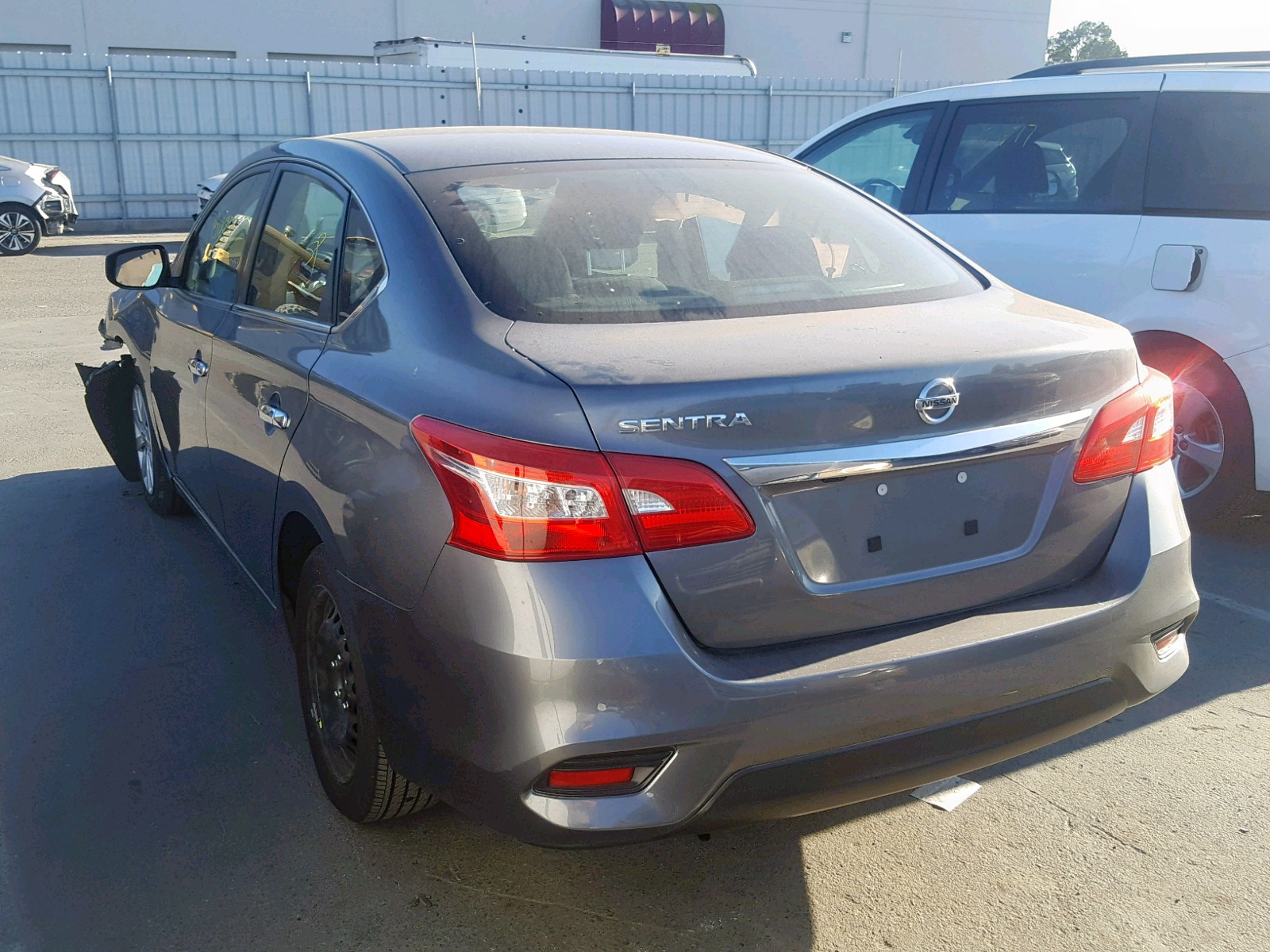 Photo 3 from auction – 2019 NISSAN SENTRA S with VIN 3N1AB7AP5KY302012