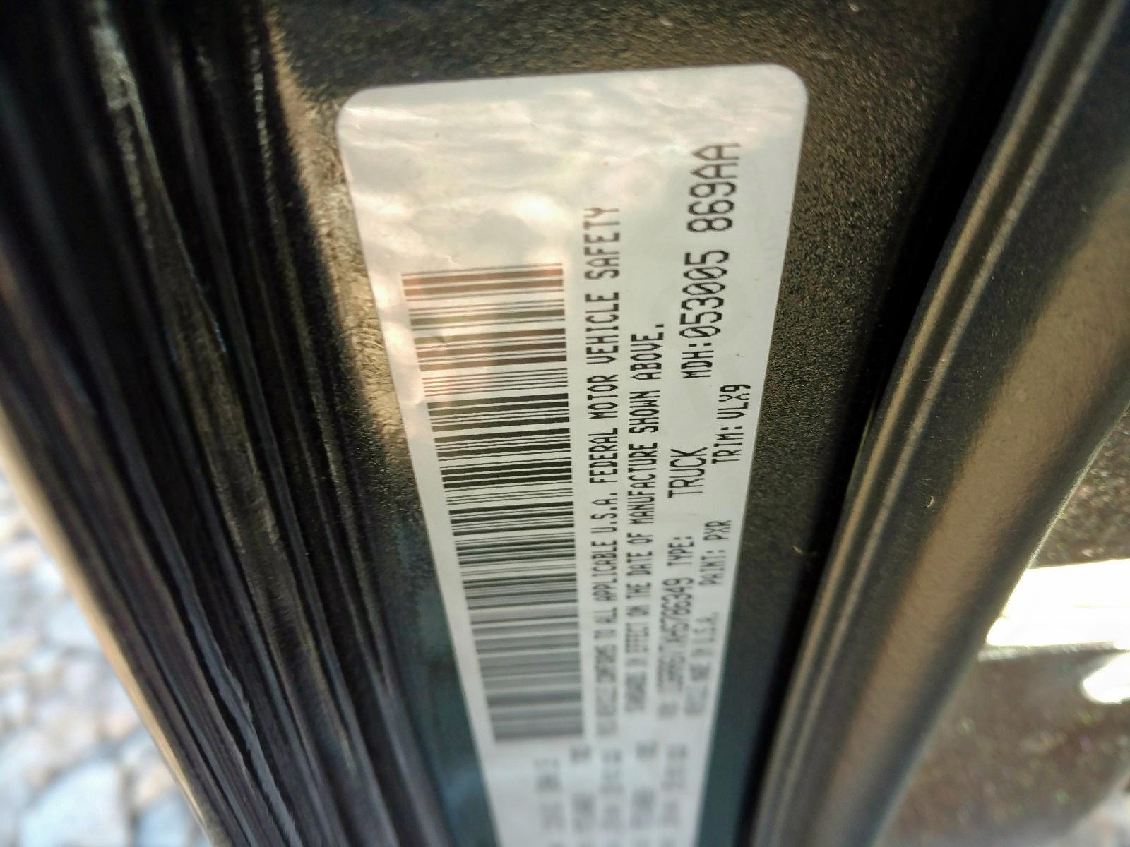 Photo 10 from auction – 2017 RAM 1500 LARAM with VIN 1C6RR6VTXHS786349
