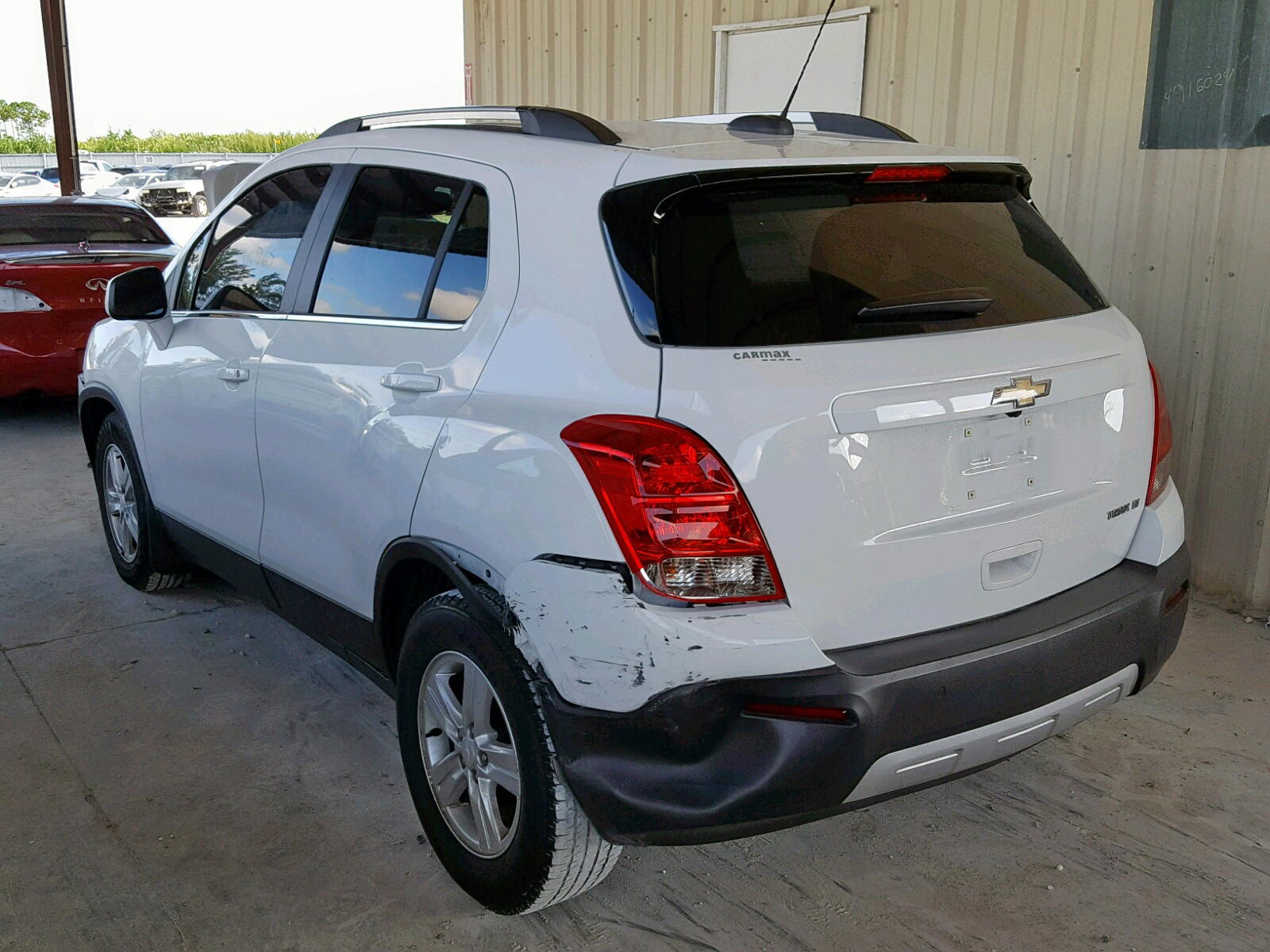 Photo 3 from auction – 2016 CHEVROLET TRAX 1LT with VIN 3GNCJLSBXGL265734