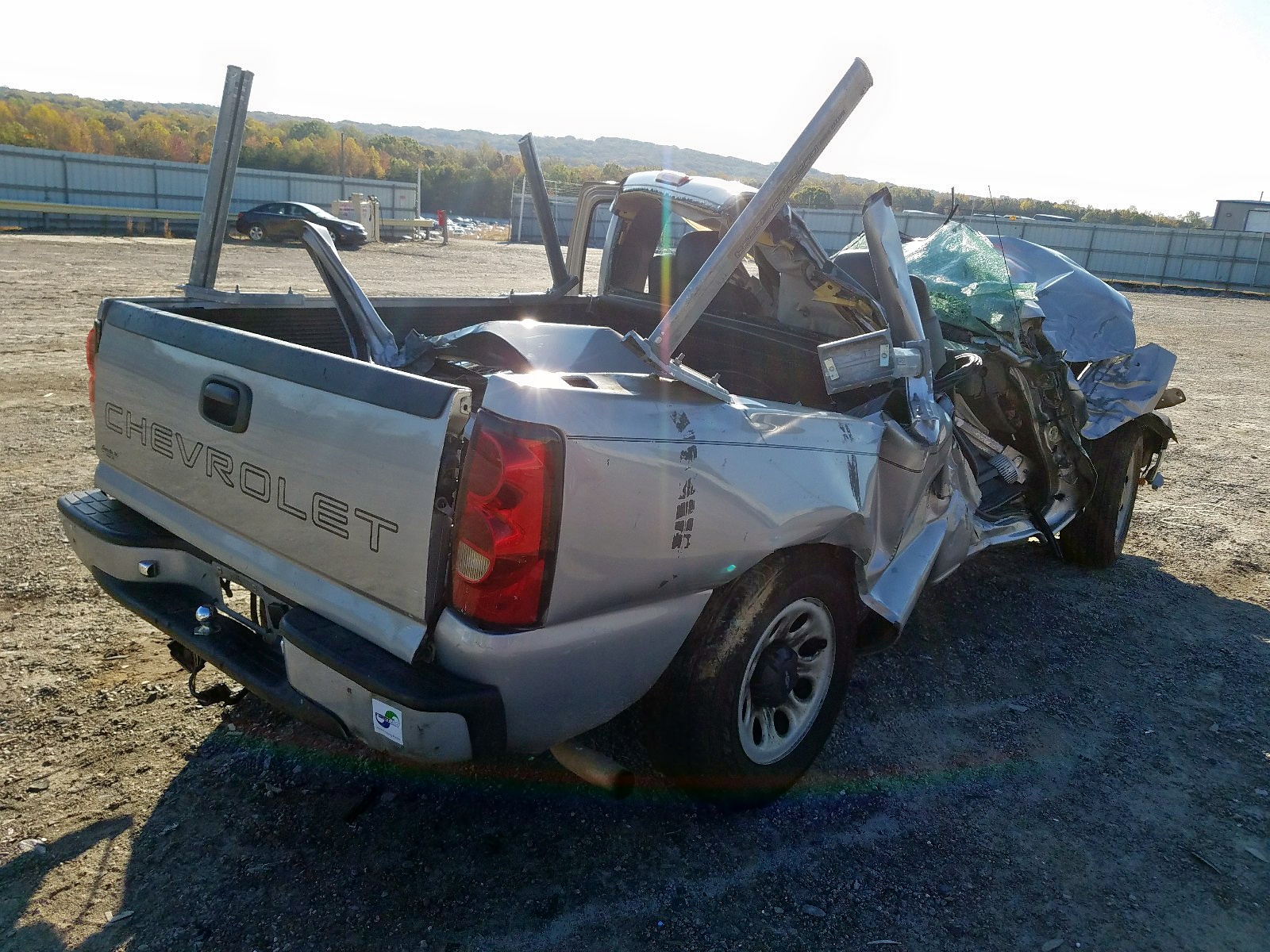 Photo 4 from auction – 2006 CHEVROLET SILVERADO with VIN 3GCEC14X76G272740