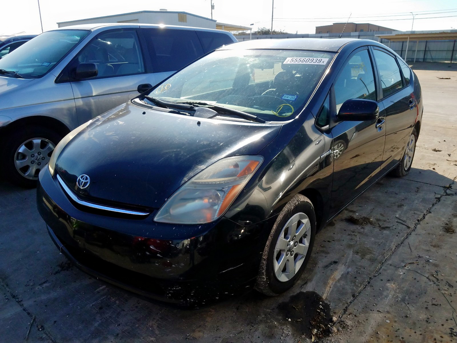 Photo 2 from auction – 2006 TOYOTA PRIUS with VIN JTDKB20U767510041