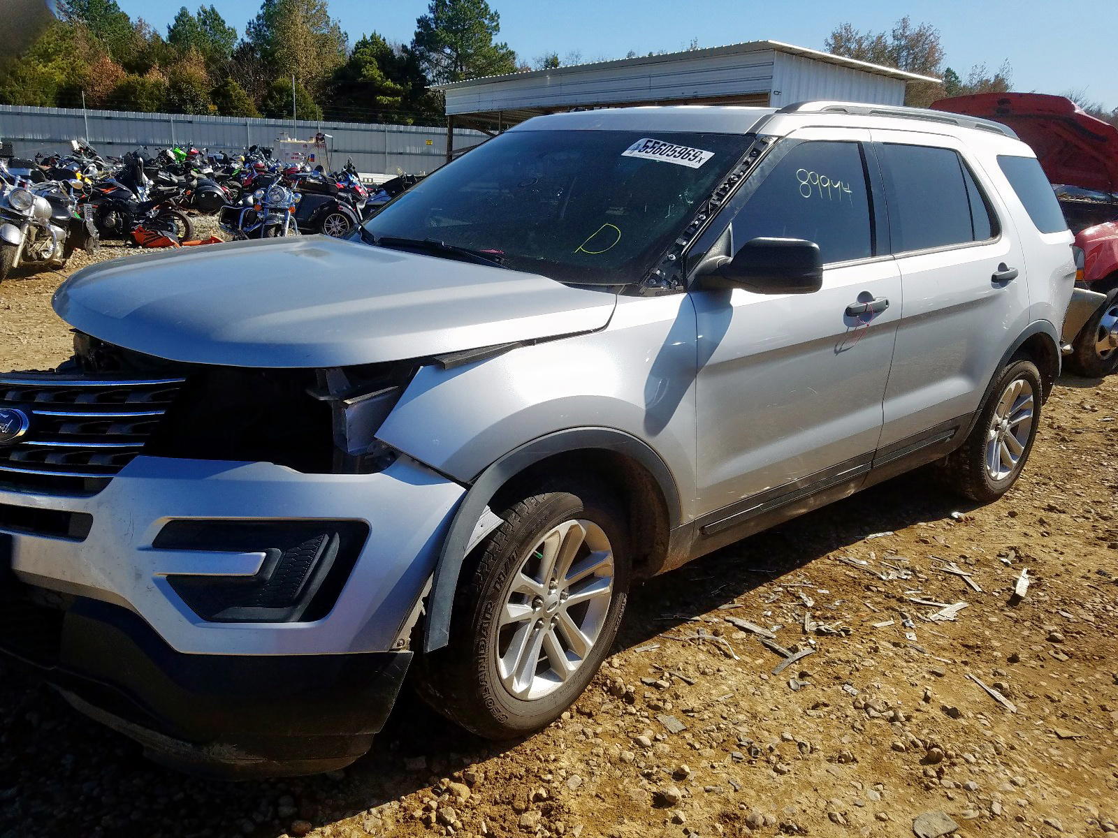 Photo 2 from auction – 2016 FORD EXPLORER with VIN 1FM5K7B88GGA12664