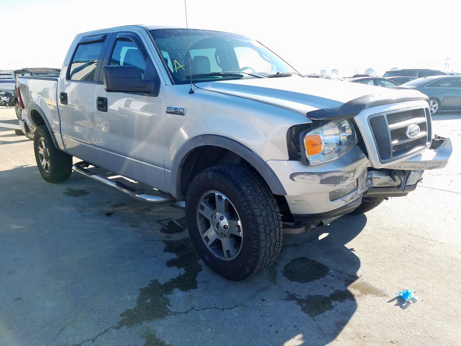 FORD F150 SUPER 2005 with VIN 1FTPW14515KE38191 - Photo from auction