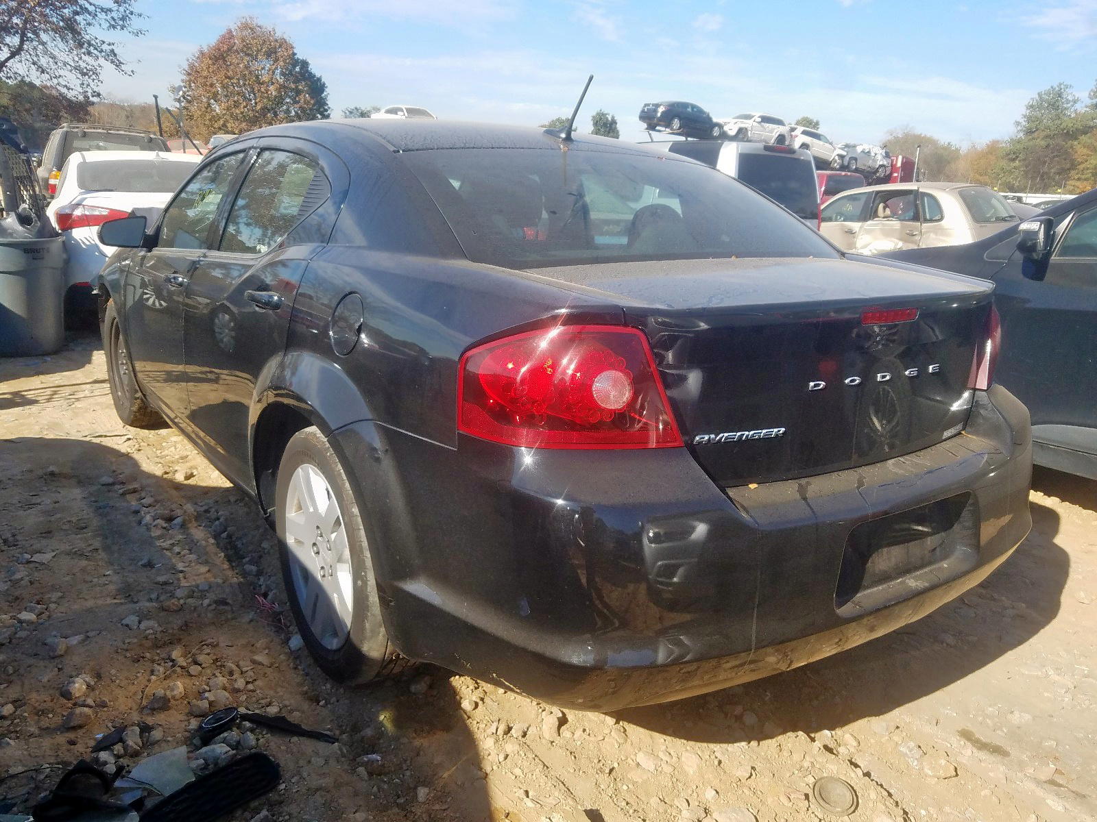 Photo 3 from auction – 2012 DODGE AVENGER SE with VIN 1C3CDZAB4CN174672