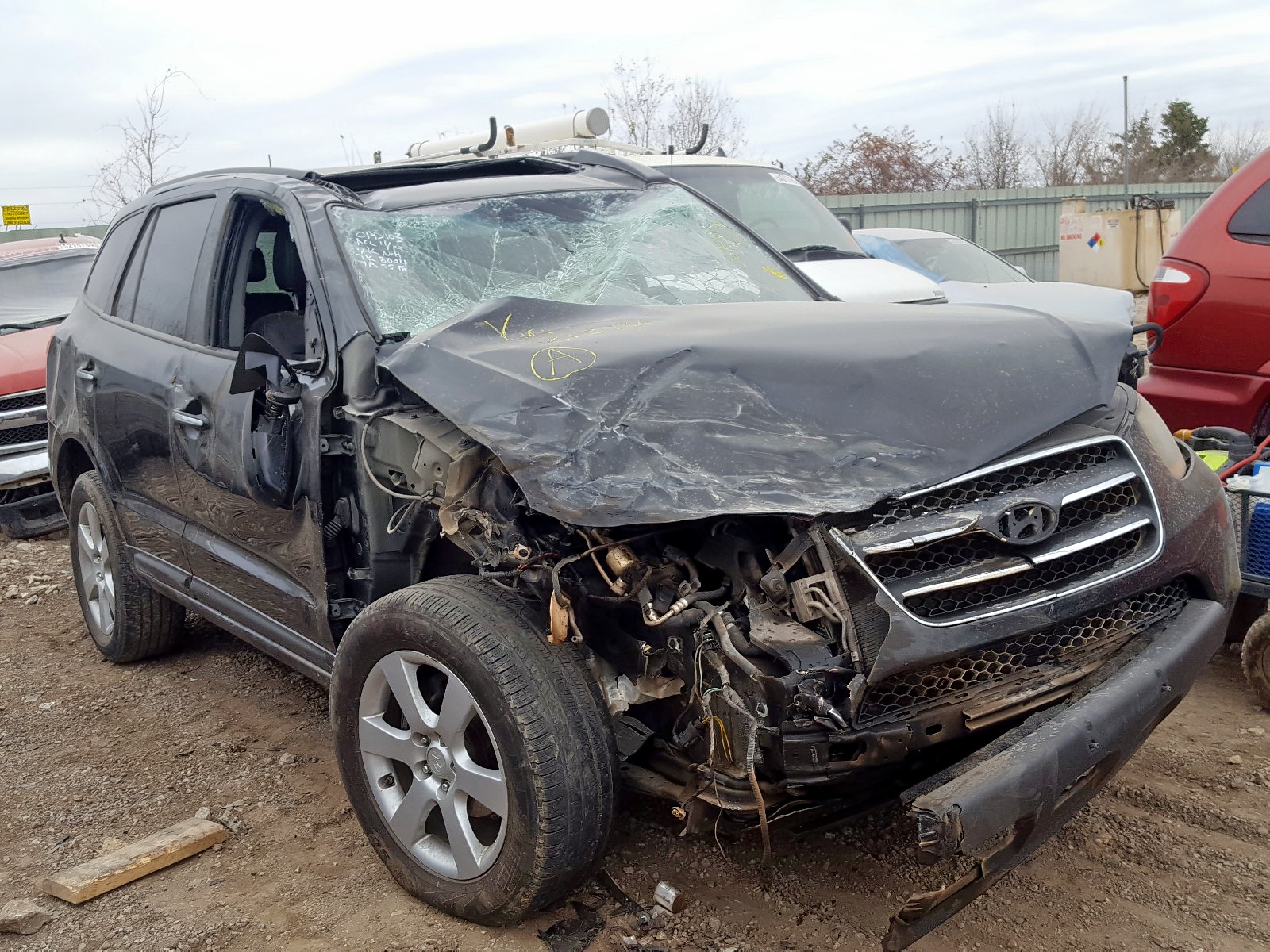 Photo 1 from auction – 2008 HYUNDAI SANTA FE S with VIN 5NMSH13E28H213736