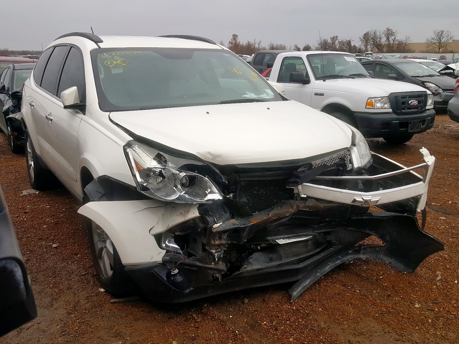 CHEVROLET TRAVERSE L 2011 with VIN 1GNKVLEDXBJ102918 - Photo from auction
