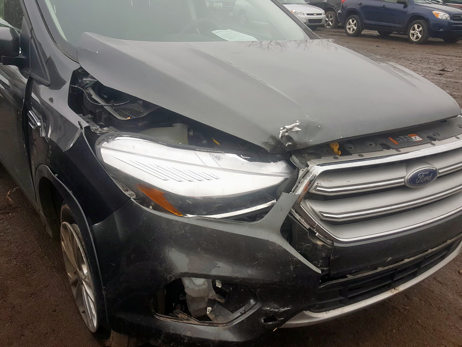 Photo 9 from auction – 2018 FORD ESCAPE SE with VIN 1FMCU9GD4JUB82757