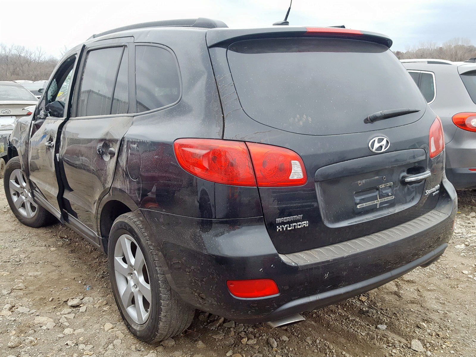 Photo 3 from auction – 2008 HYUNDAI SANTA FE S with VIN 5NMSH13E28H213736