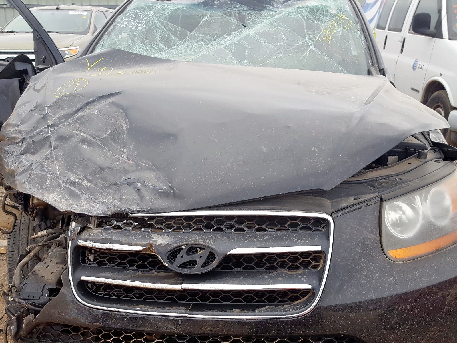 Photo 7 from auction – 2008 HYUNDAI SANTA FE S with VIN 5NMSH13E28H213736