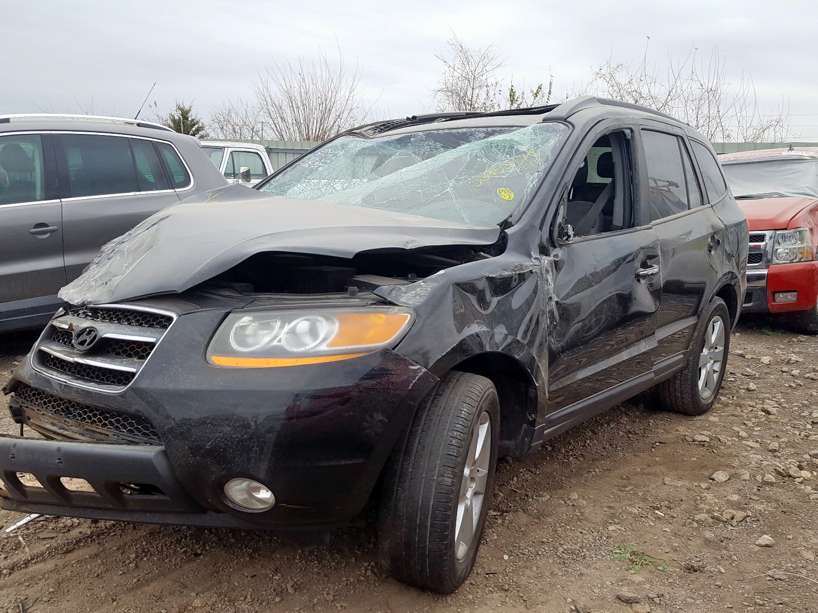 Photo 2 from auction – 2008 HYUNDAI SANTA FE S with VIN 5NMSH13E28H213736