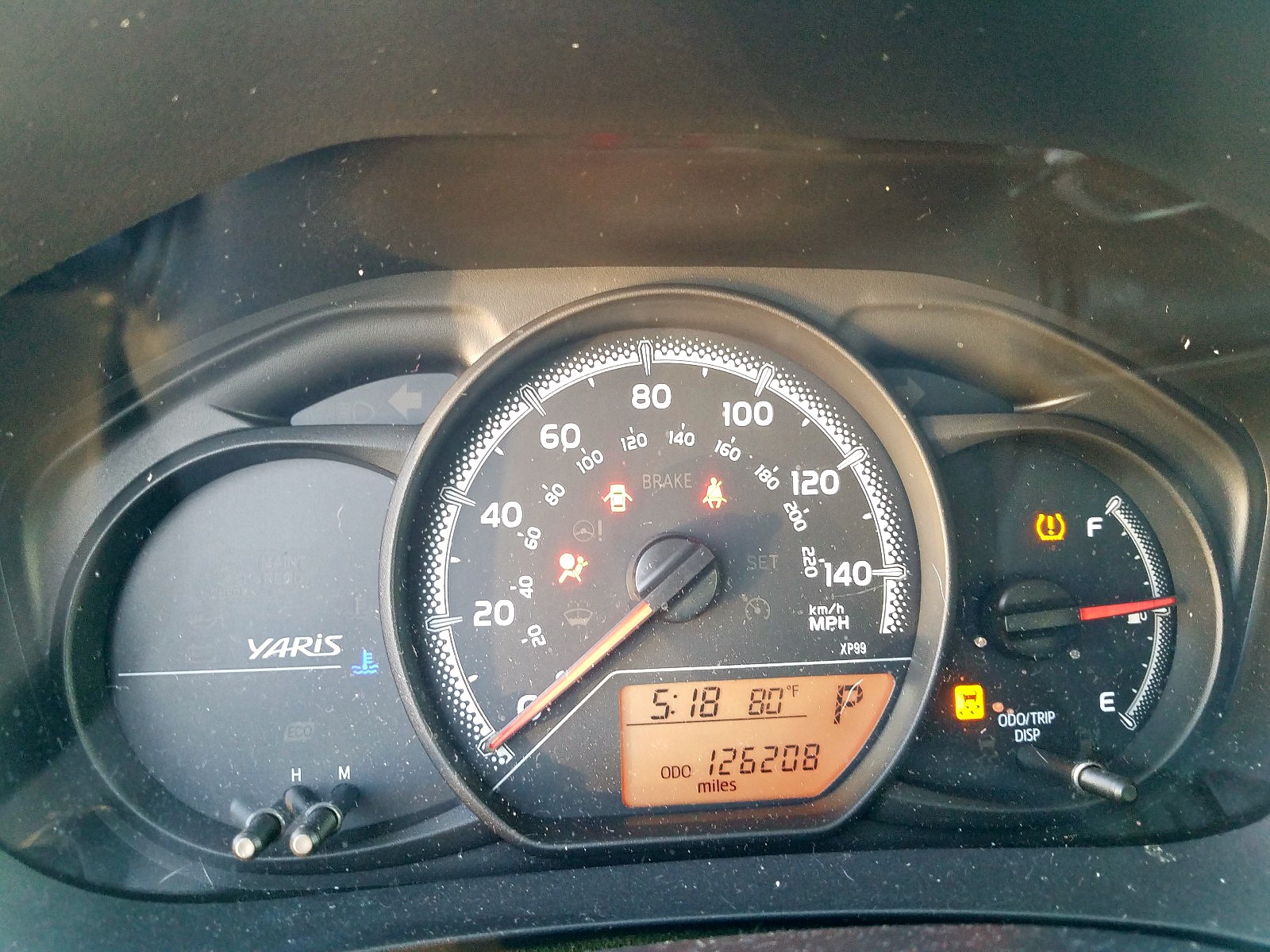 Photo 8 from auction – 2015 TOYOTA YARIS with VIN VNKKTUD35FA016734