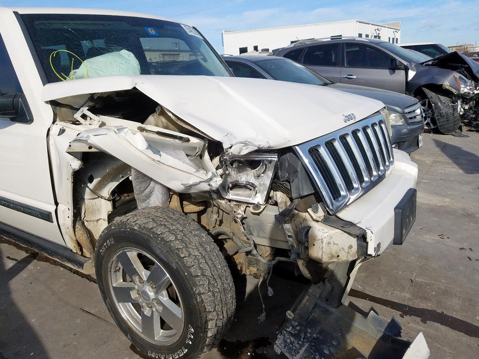 Photo 9 from auction – 2008 JEEP COMMANDER with VIN 1J8HG48K58C193597