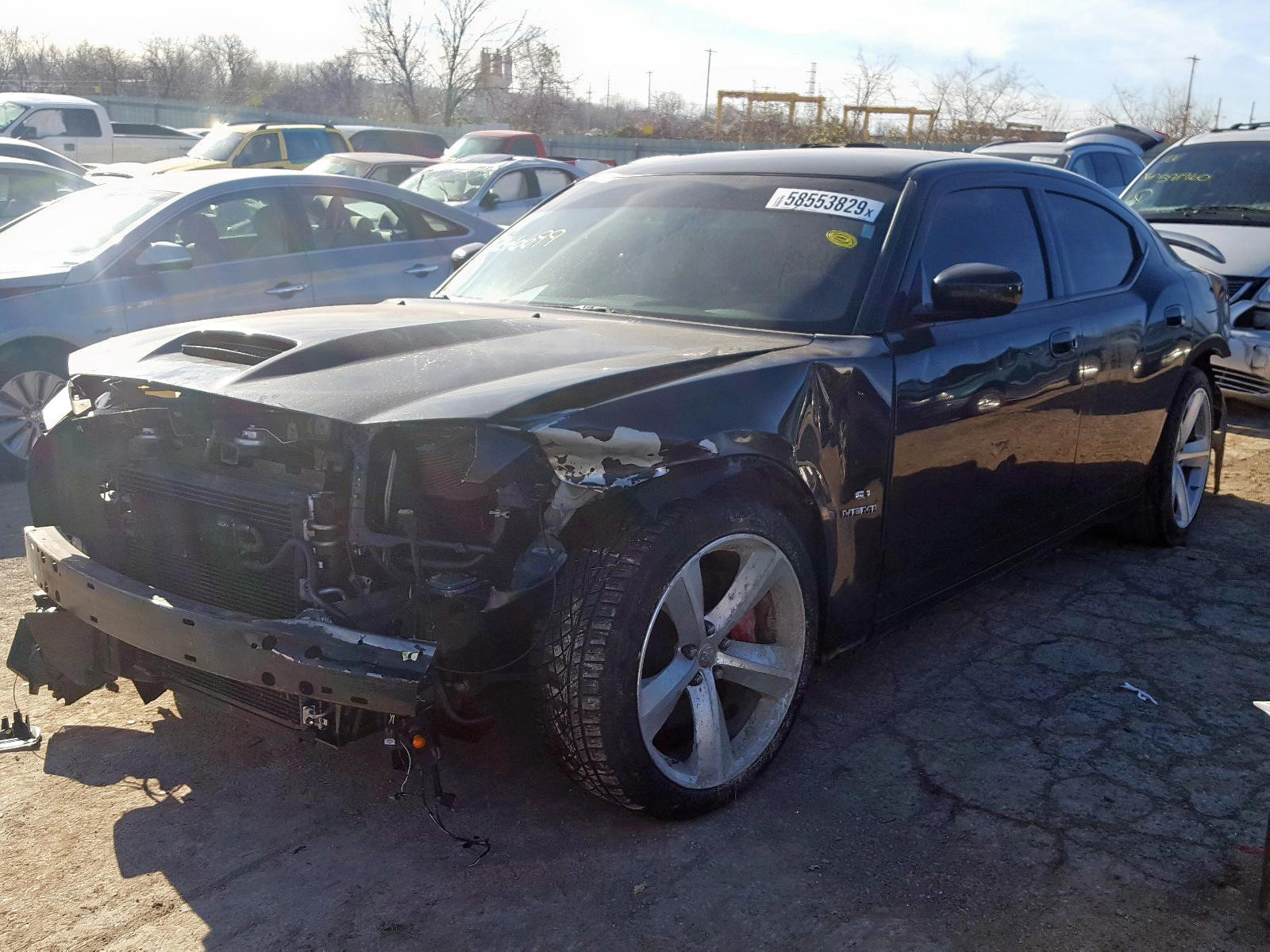 Photo 2 from auction – 2008 DODGE CHARGER SR with VIN 2B3KA73W48H246699