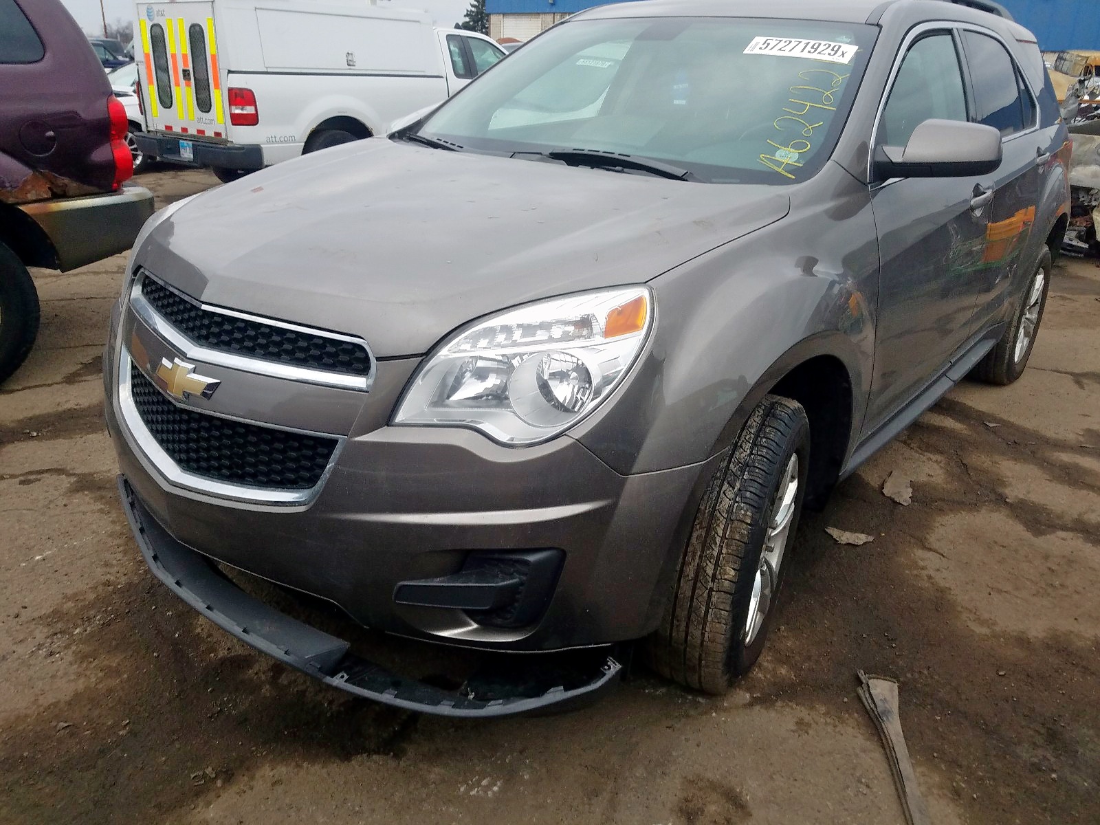 Photo 2 from auction – 2010 CHEVROLET EQUINOX LT with VIN 2CNALDEW0A6242212