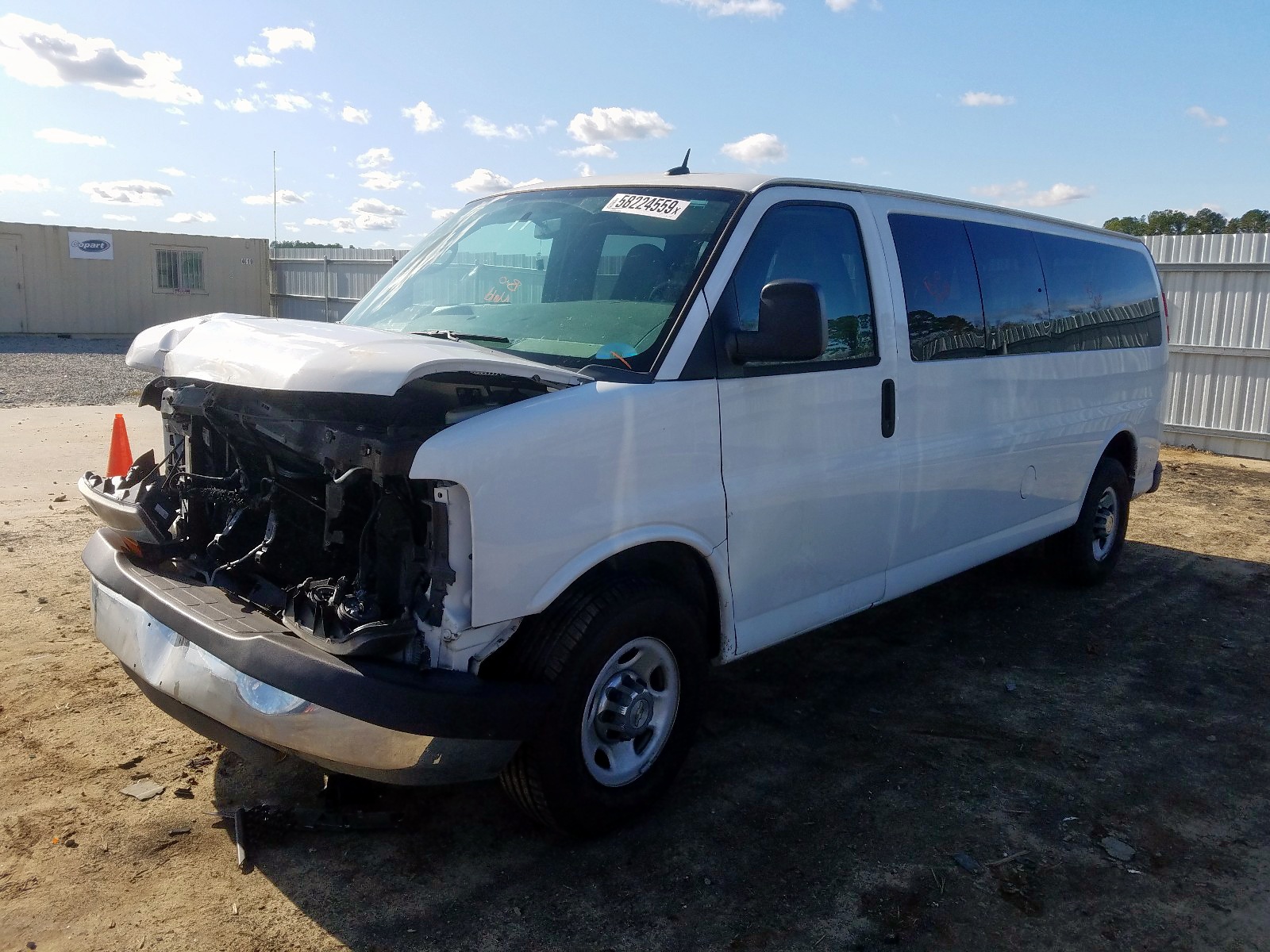 Photo 2 from auction – 2013 CHEVROLET EXPRESS G3 with VIN 1GAZG1FG2D1149077