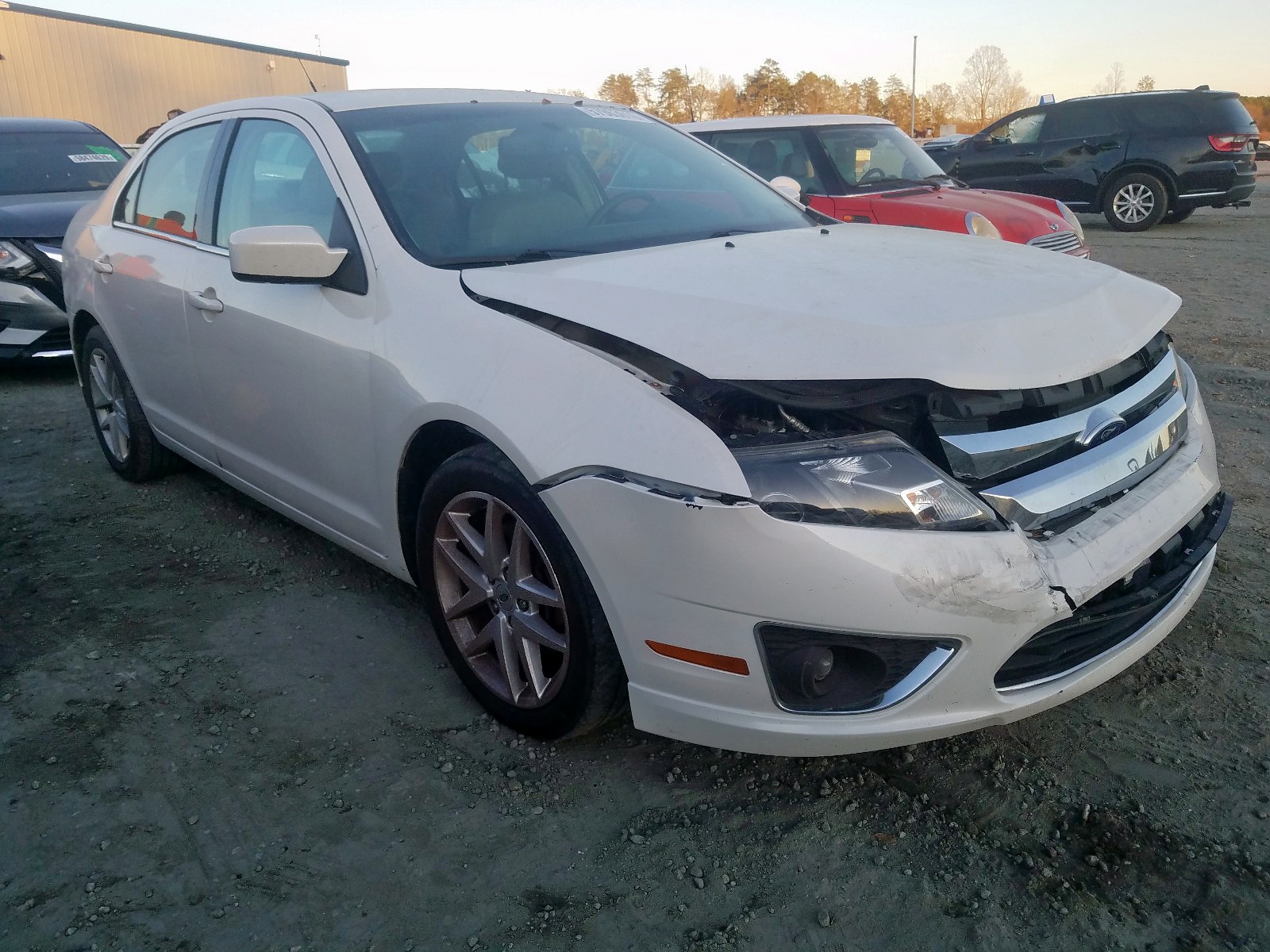FORD FUSION SEL 2012 with VIN 3FAHP0JA0CR115343 - Photo from auction