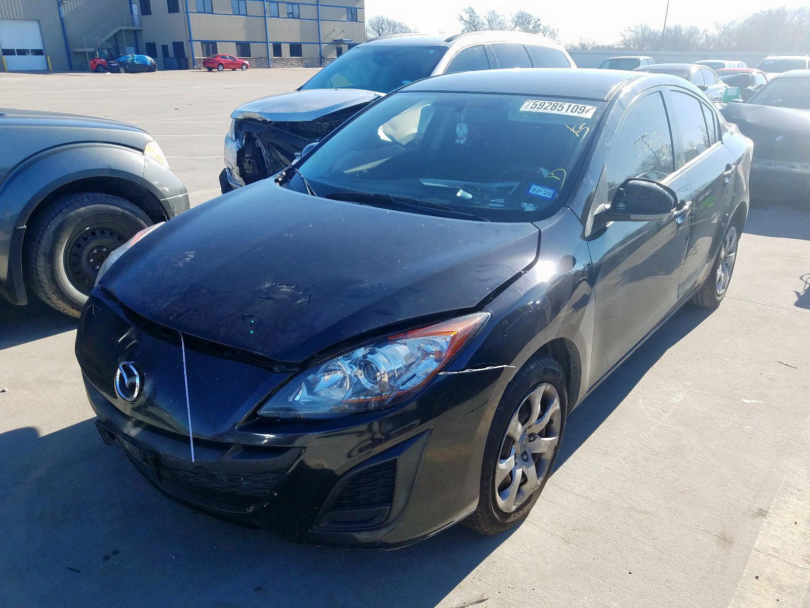 Photo 2 from auction – 2011 MAZDA 3 I with VIN JM1BL1UG3B1361460
