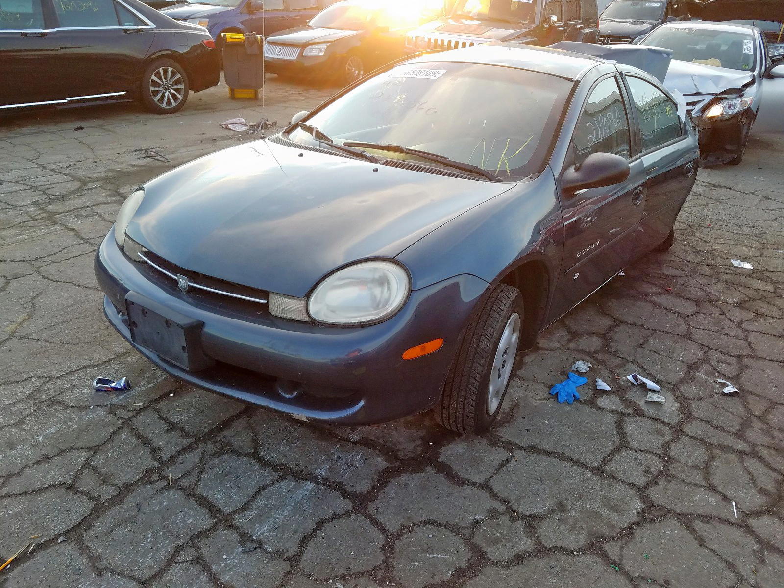 Photo 2 from auction – 2001 DODGE NEON with VIN 1B3ES46C31D260803