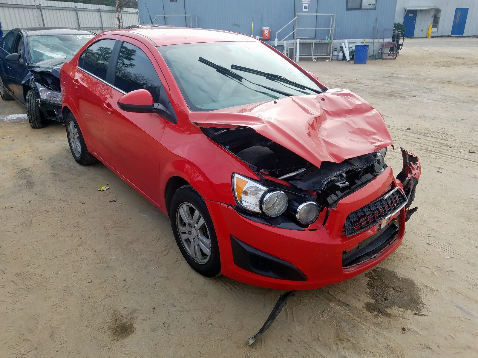 CHEVROLET SONIC LT 2014 with VIN 1G1JC5SH3E4182782 - Photo from auction