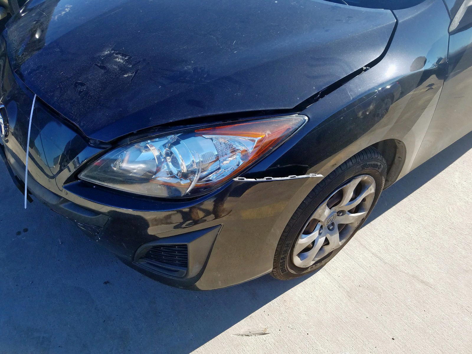 Photo 9 from auction – 2011 MAZDA 3 I with VIN JM1BL1UG3B1361460
